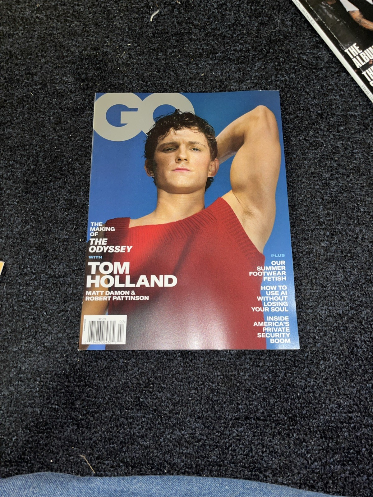 GQ Magazine Summer 2026 Tom Holland Matt Damon Robert Pattinson The Odyssey