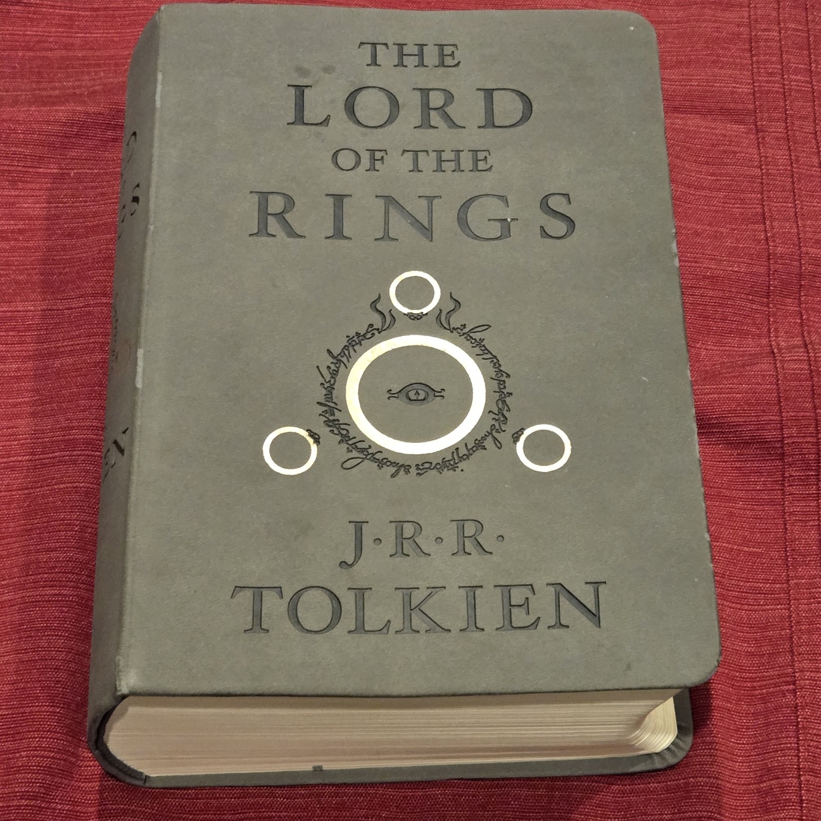 THE LORD OF THE RINGS Deluxe Edition by J.R.R. Tolkien Faux Leather Bound