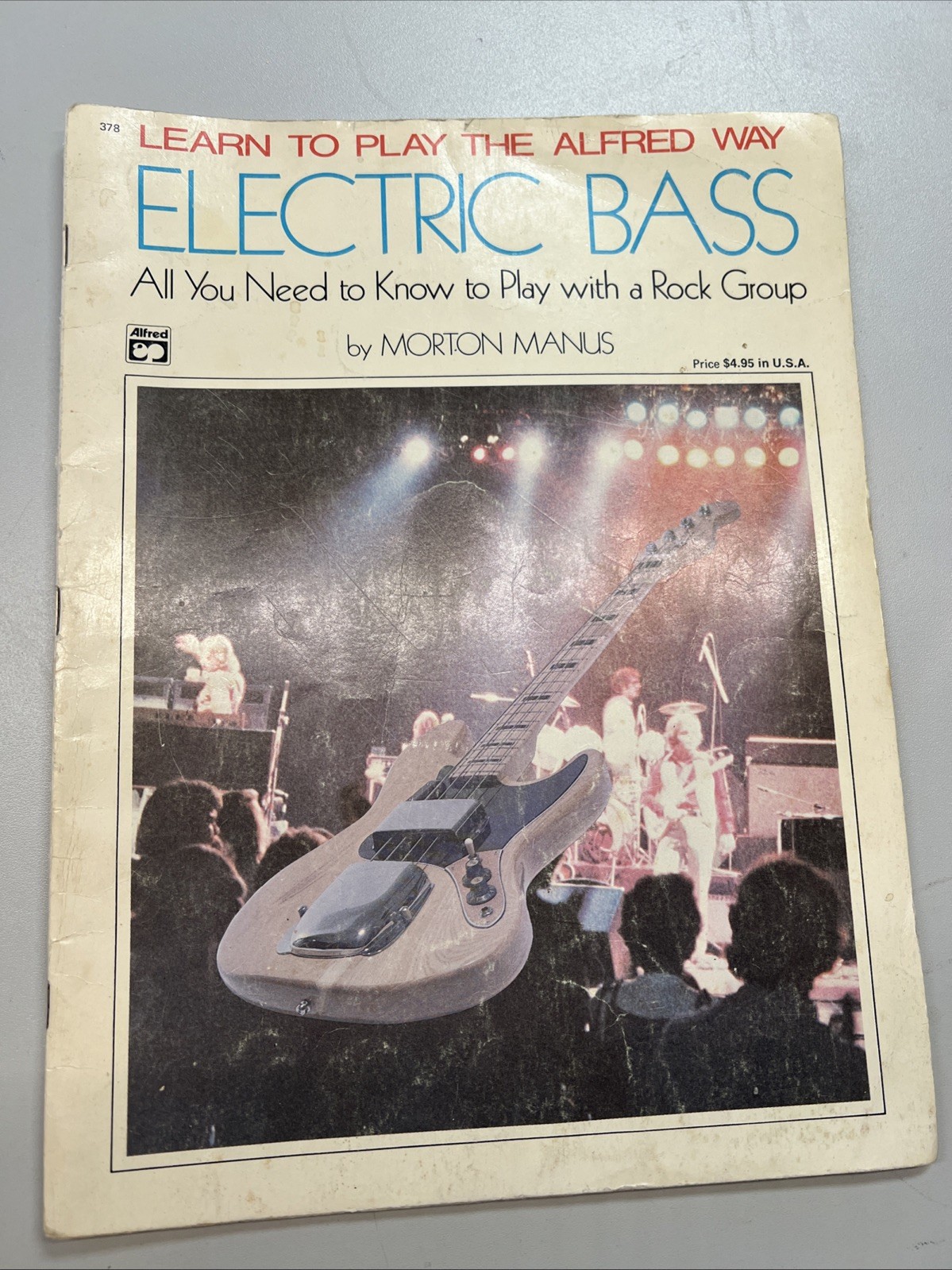 learn how to play the Alfred Way electric bass by morton manus