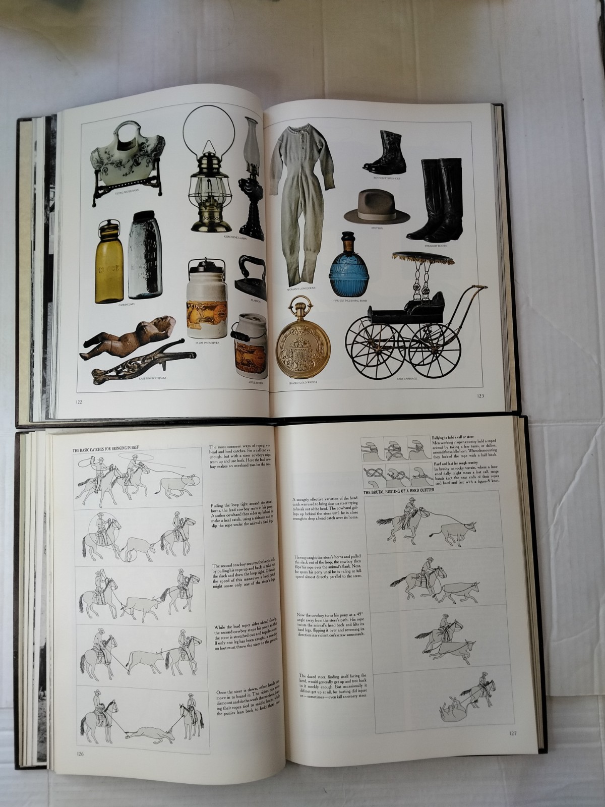 “The Cowboys” Time Life The Old West Brown Faux Leather Book 1980