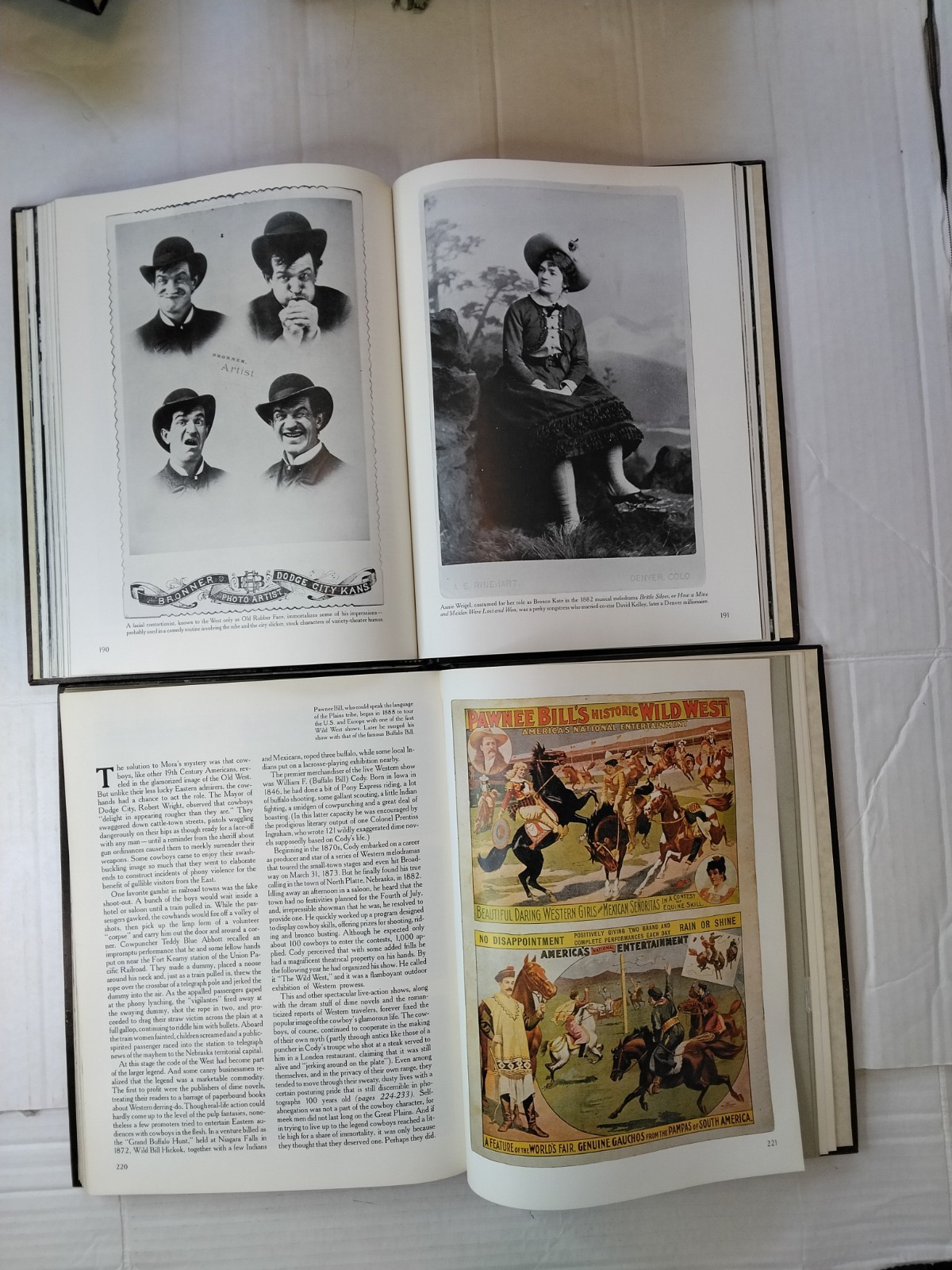 “The Cowboys” Time Life The Old West Brown Faux Leather Book 1980