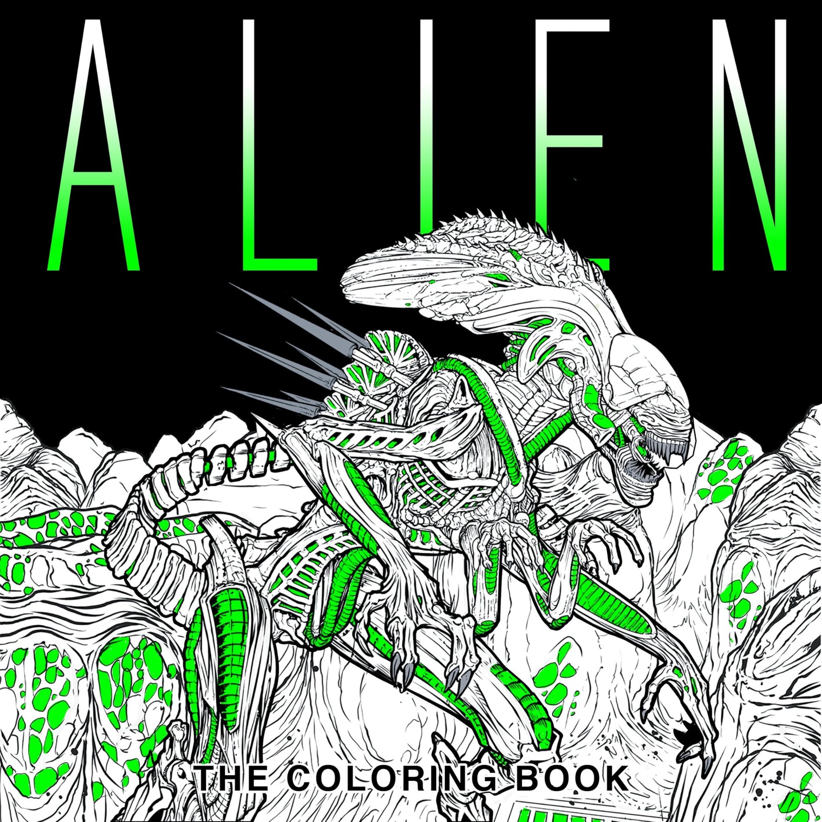 Alien: The Coloring Book, Titan Books, Very Good Book