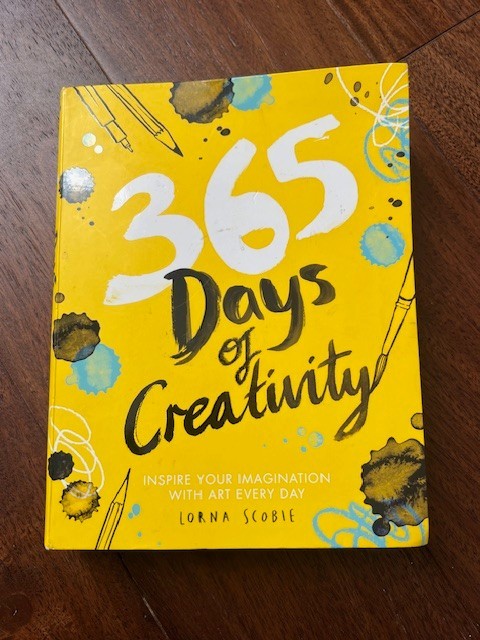 365 Days of Creativity Inspire Your Imagination with Art Every Day Used 2 pages
