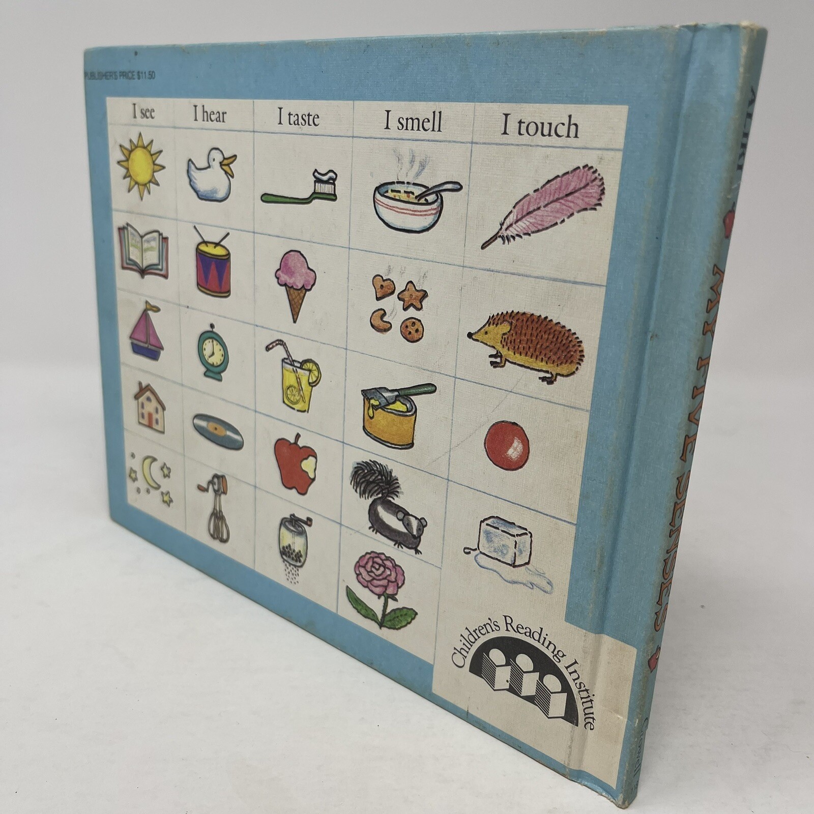 My Five Senses Let’s-Read-And-Find-Out Science Aliki HC 1989 Book Club Edition