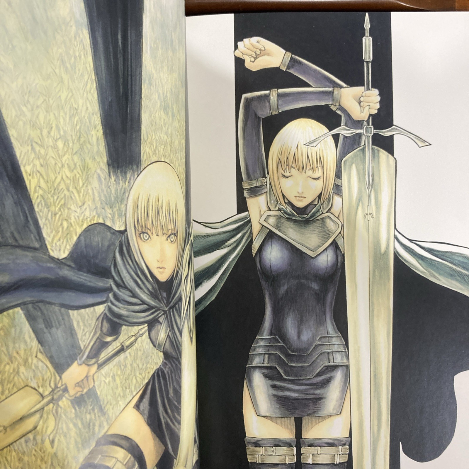 CLAYMORE Art Book Memorabilia Norihiro Yagi Illustration
