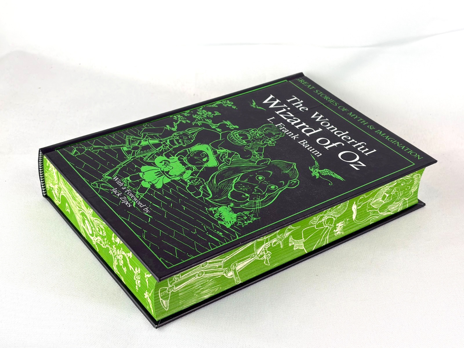 The Wonderful Wizard Of Oz 6 books by L. Frank Baum Sprayed Edges Deluxe Edition