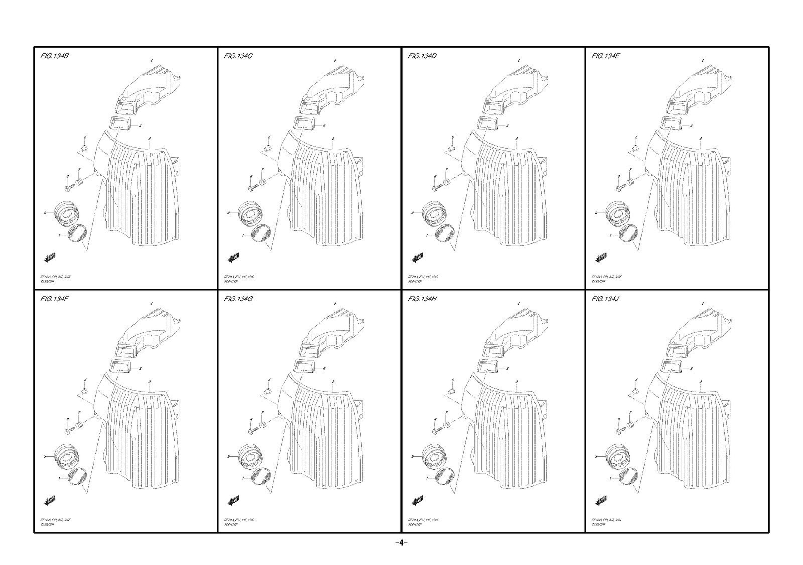 SUZUKI DF100A DF115A DF140A OUTBOARD PARTS CATALOGUE MANUAL – BOUND – COVERED