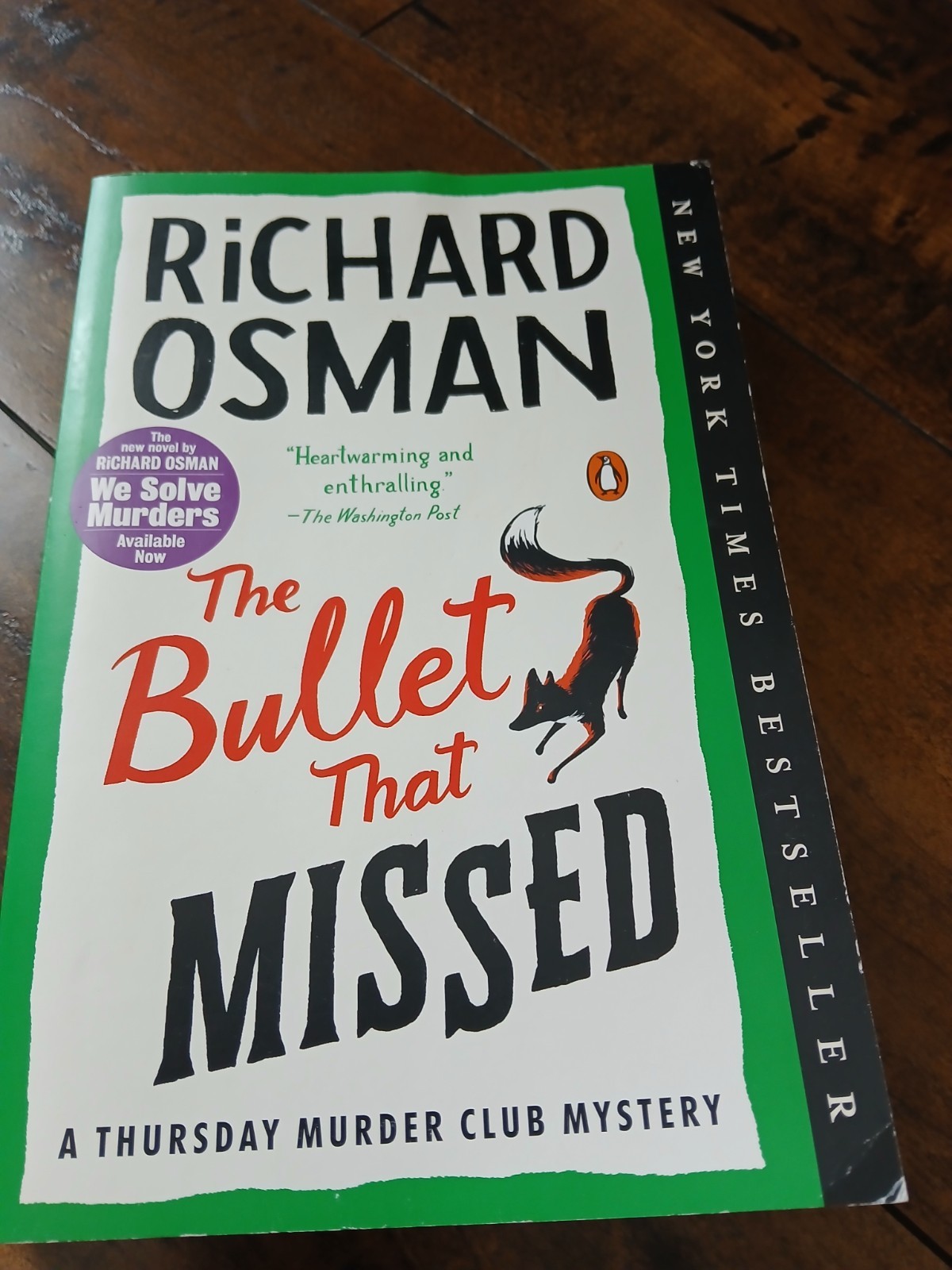 Richard Osman The Bullet That Missed Thursday Murder Club Mystery PB 2023