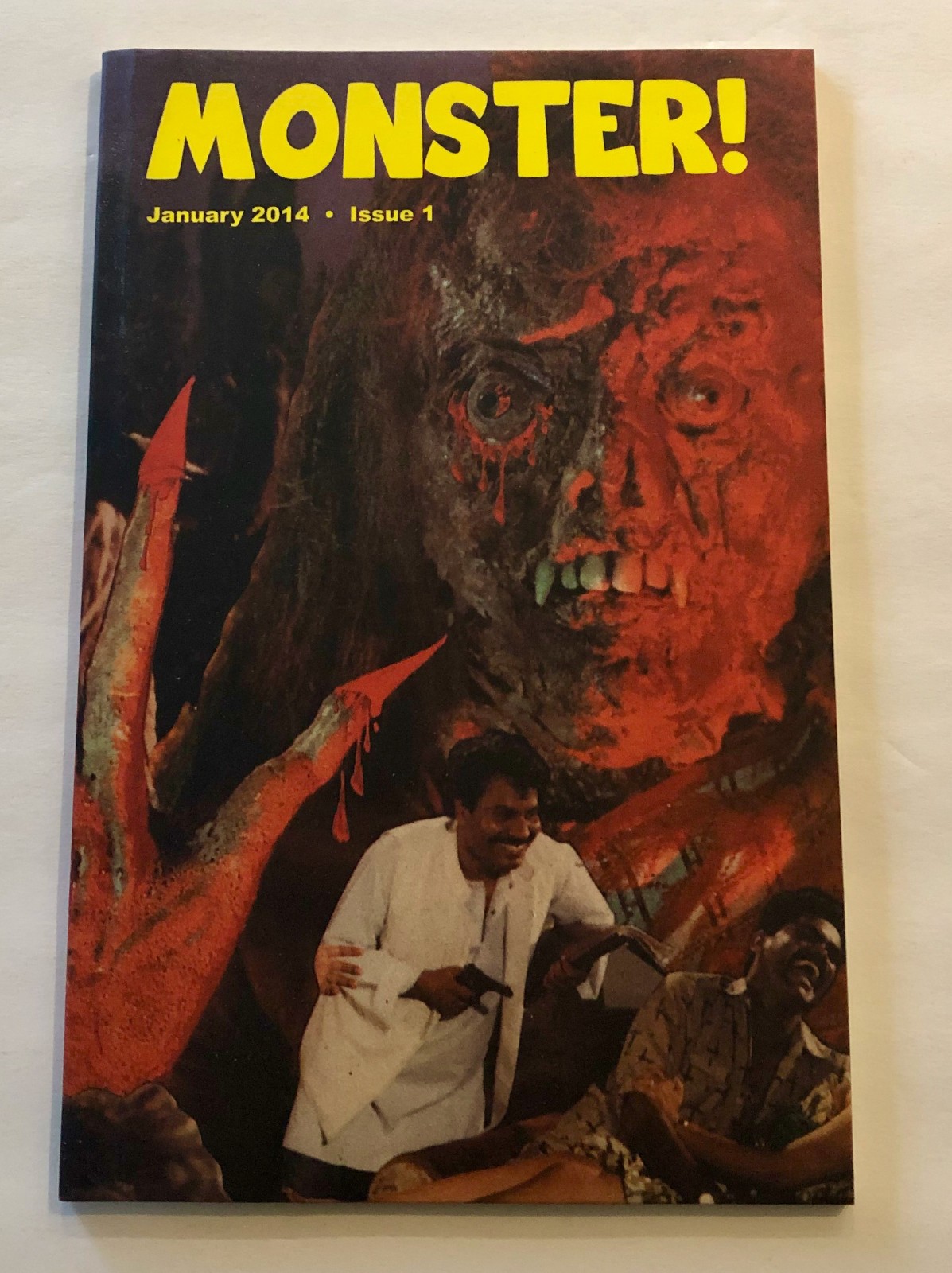 Monster! Issue 1 2014 Obscure Horror Fantasy Fanzine Reviews Columns 47 Pages