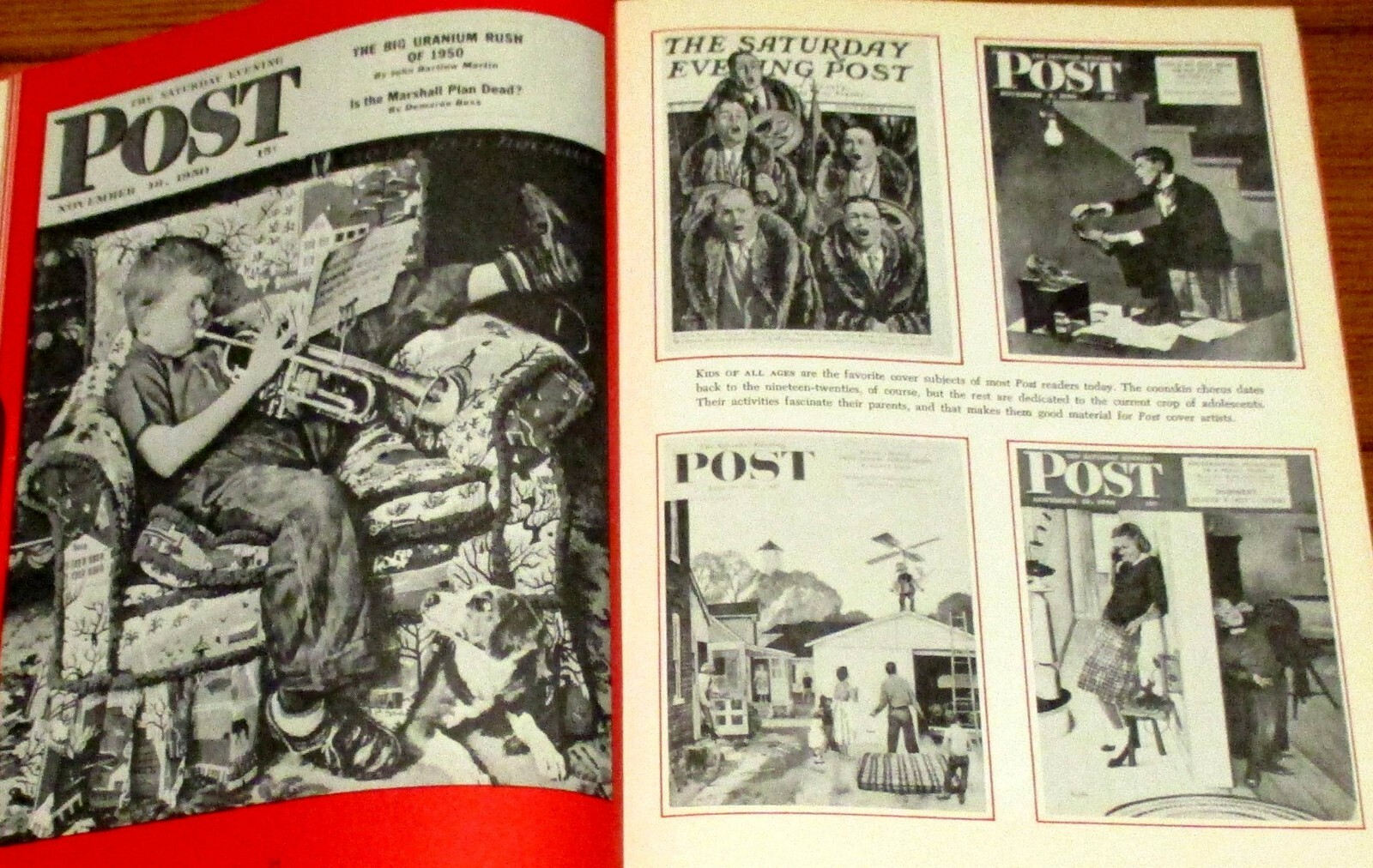 The Saturday Evening Post Treasury 1954 H/C 544 Pages NICE!!!!!!