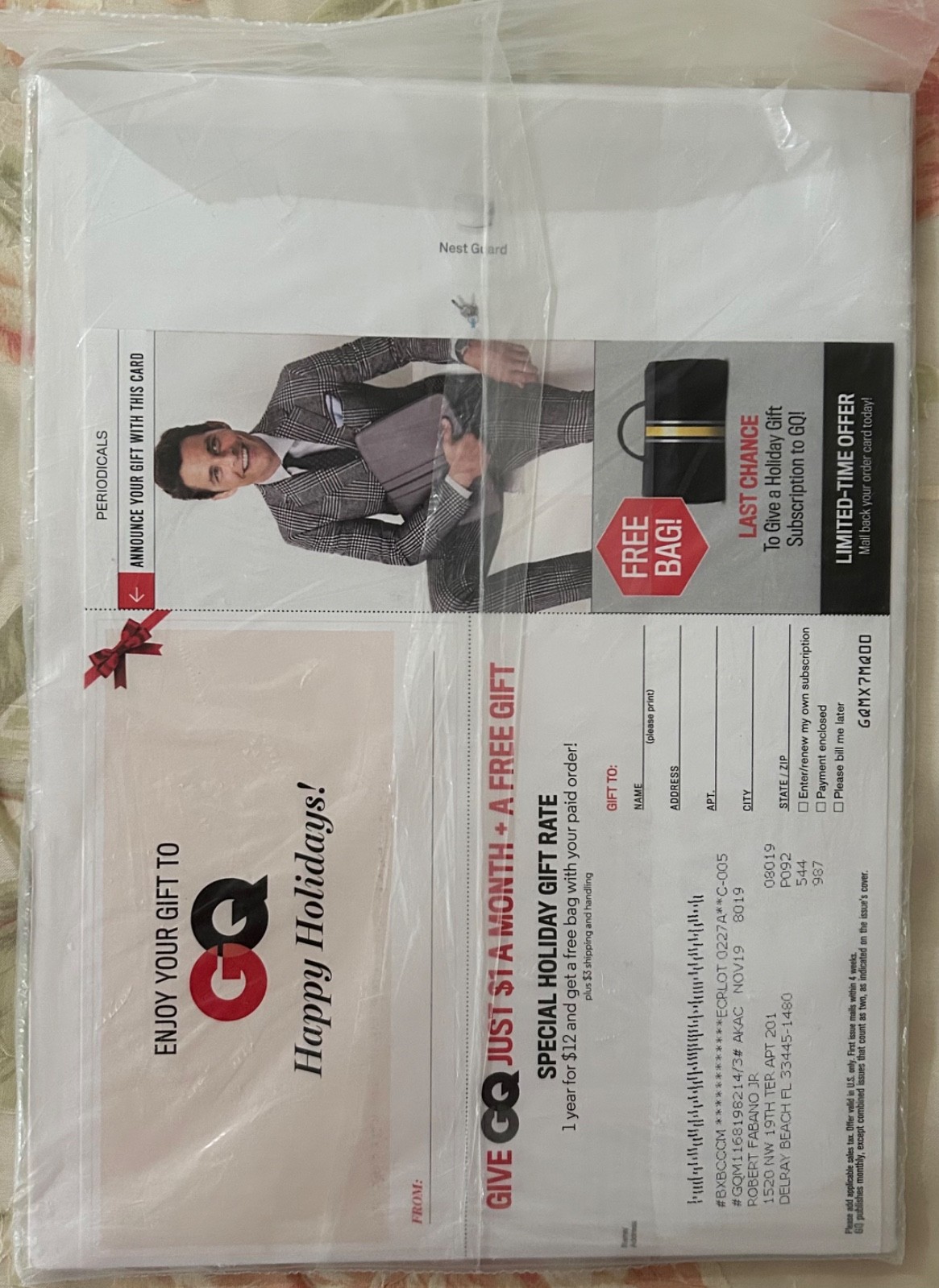 GQ Magazine Stephen Colbert Gal Gadot Seald No Label