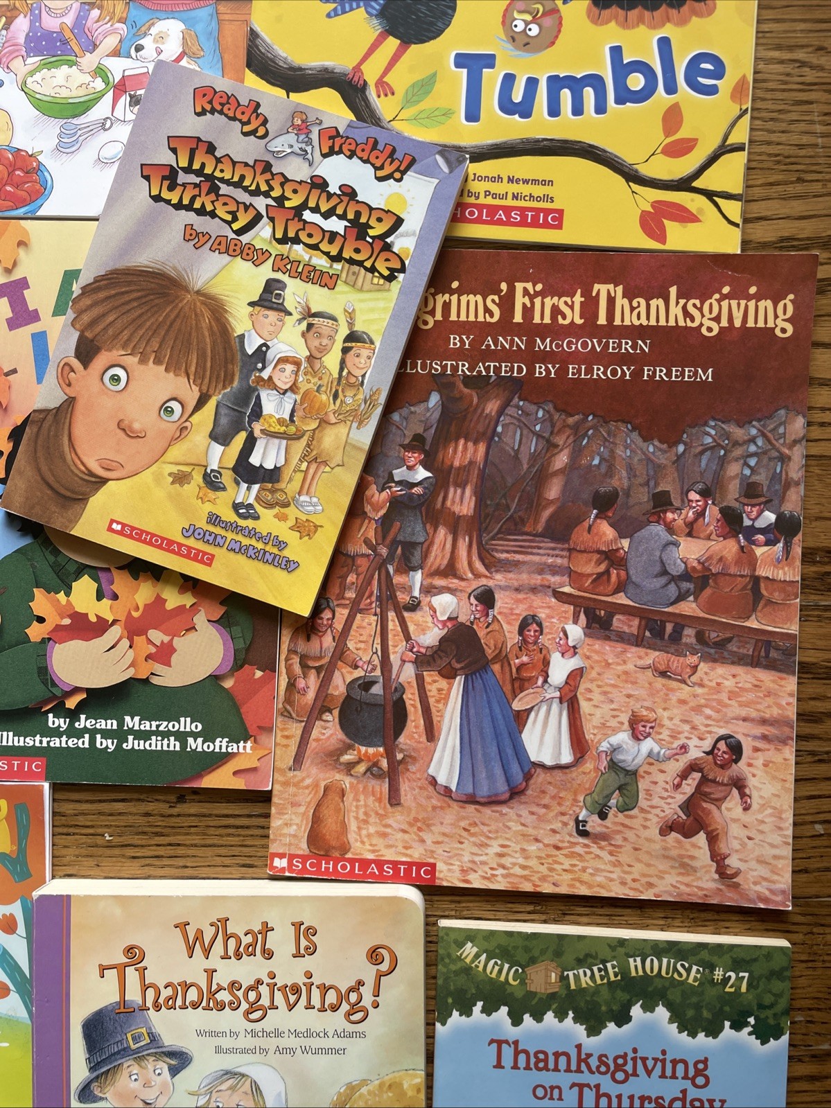 Lot of 20 Thanksgiving Fall Autumn Childrens Kids Books Turkey Holiday Classroom