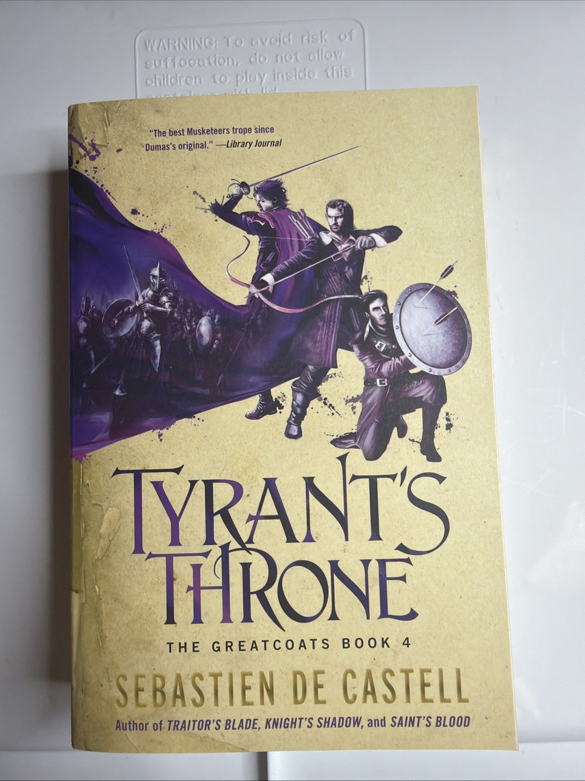 Tyrant’s Throne (The Greatcoats, 4) by de Castell, Sebastien (Paperback)