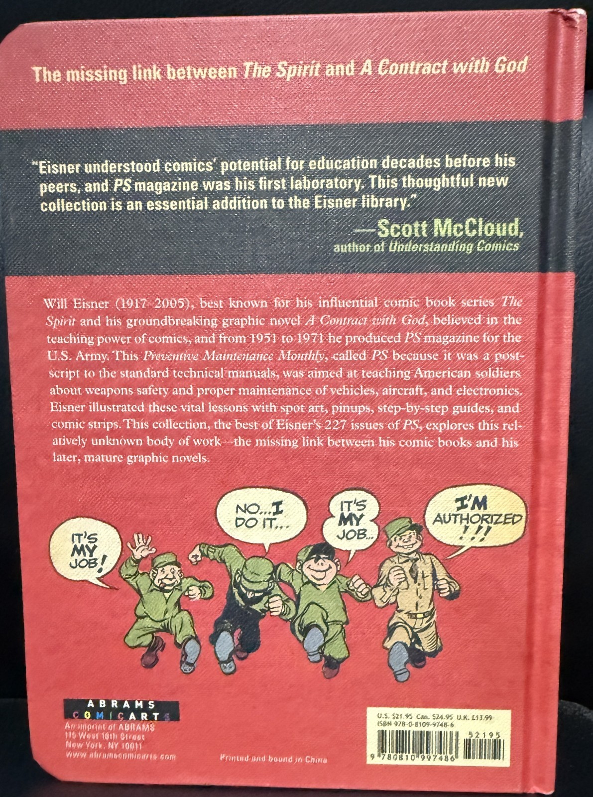 WILL EISNER : PS Magazine – The Best of The Preventive Maintenance Monthly (HC)