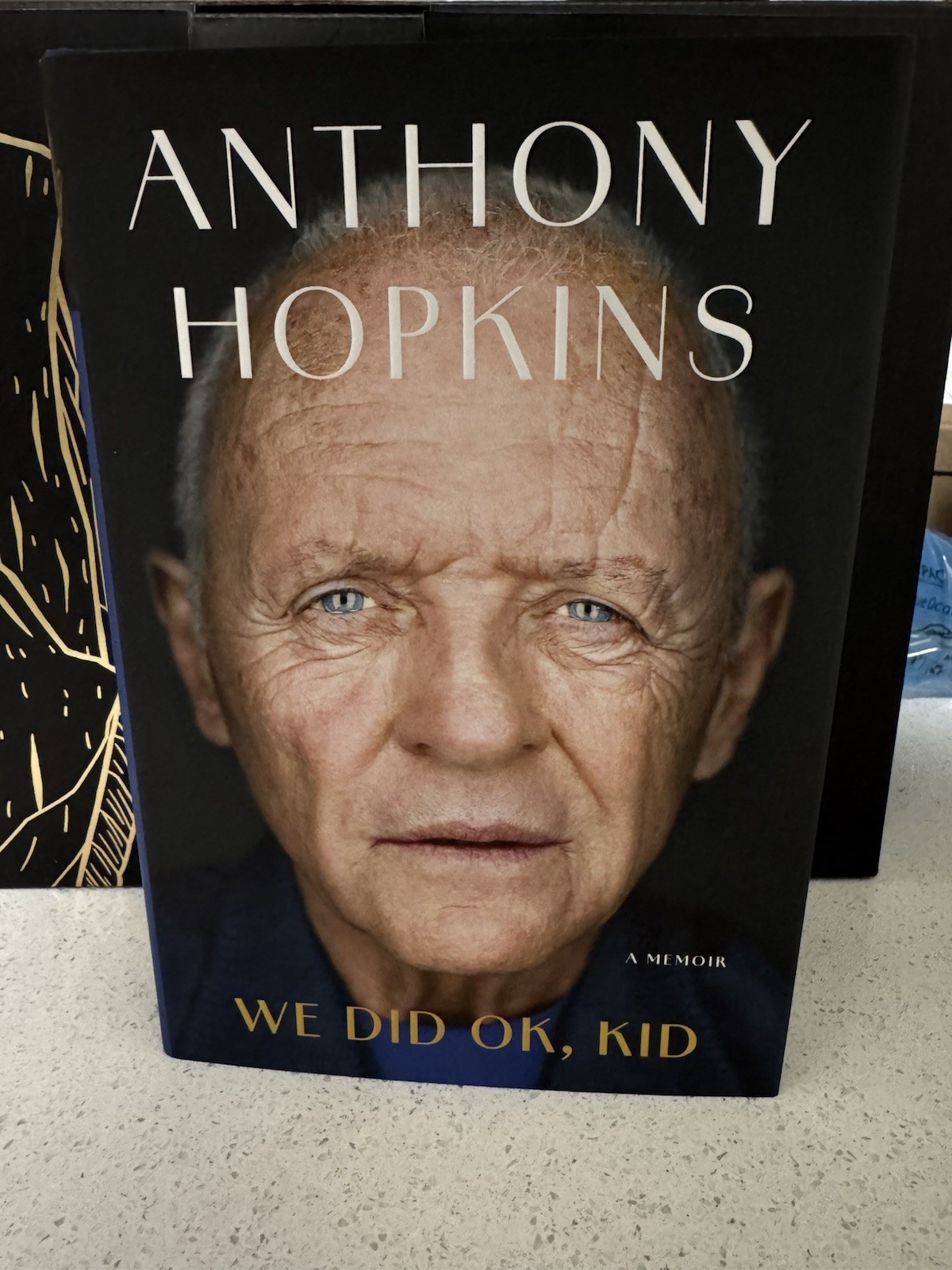 Anthony Hopkins We Did Ok Kid Signed Autographed Memoir Book – IN HAND!