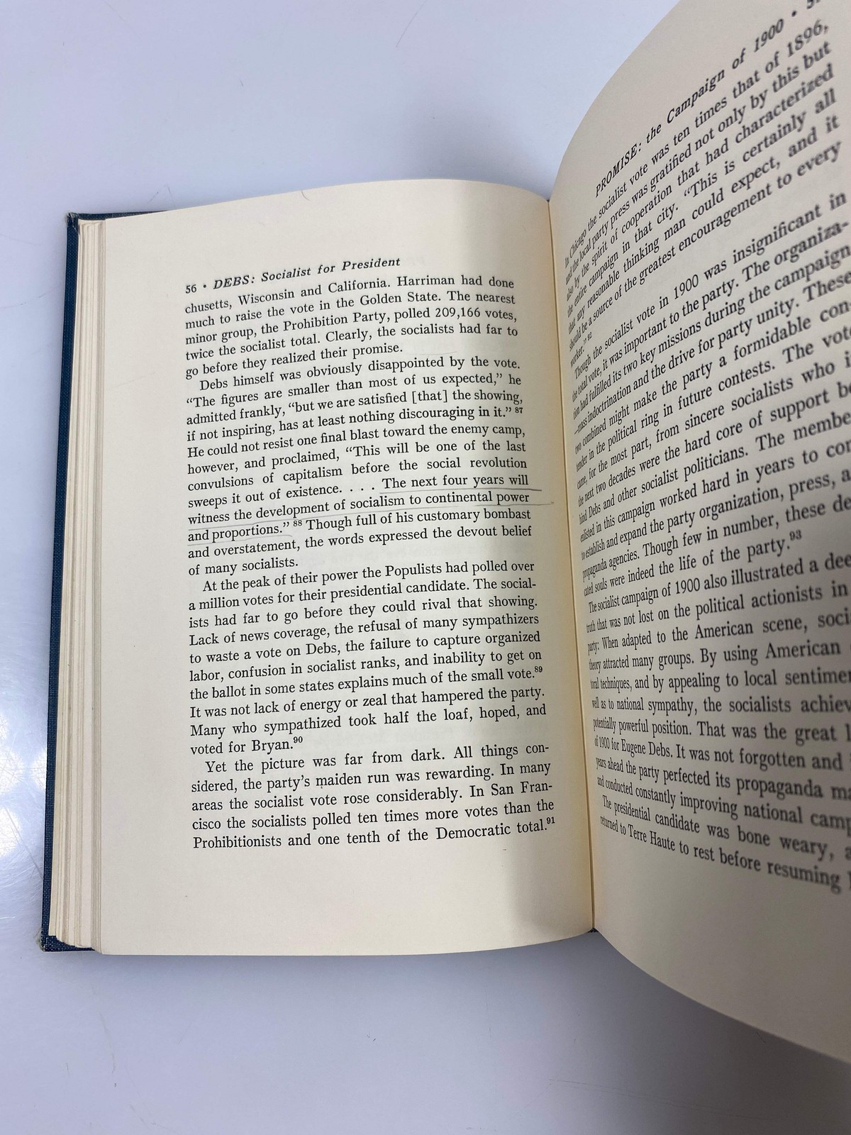 Eugene V. Debs by H. Wayne Morgan Ex-library 1962 HC