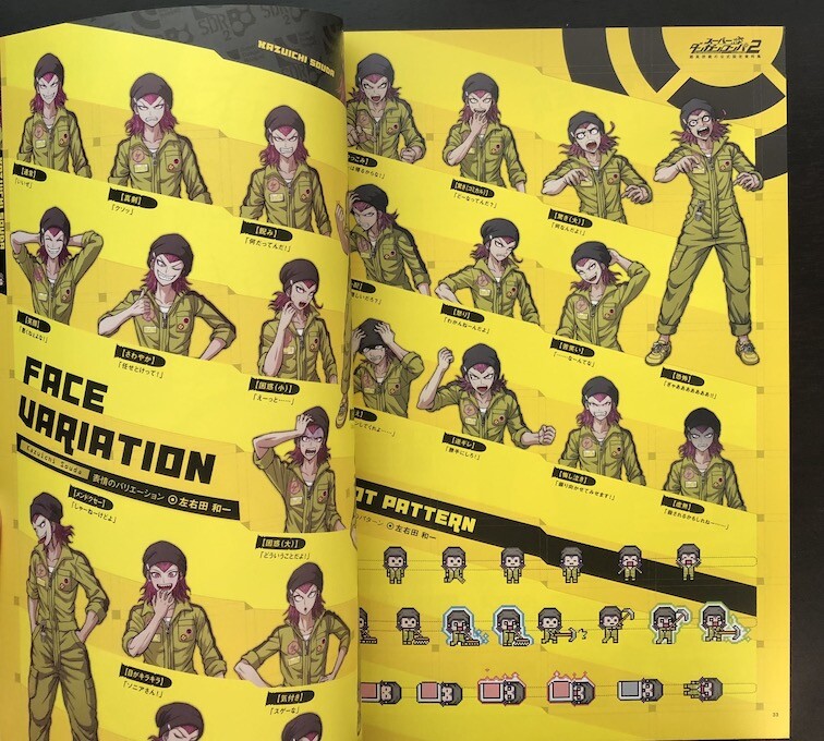 Super Danganronpa 2 Goodbye Despair Official Art Guide Book Illustration Game