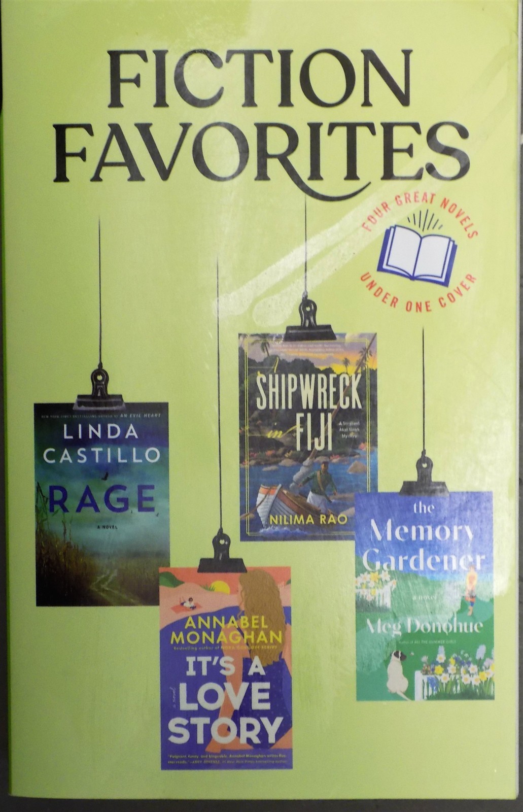 Reader’s Digest FICTION FAVORITES! Paperback Volume 412 2026 Never Read