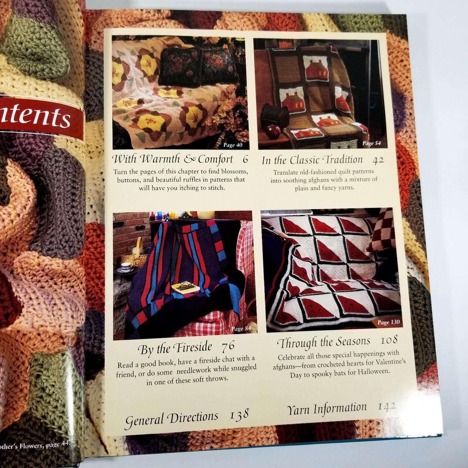 Country Afghans The Vanessa-Ann Collection Hardcover 1994 144 Pages