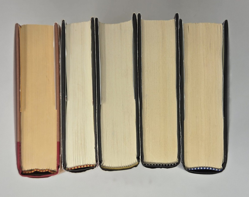 Robert Langdon Series Dan Brown Lot of 5 Hardcover Books Complete Set