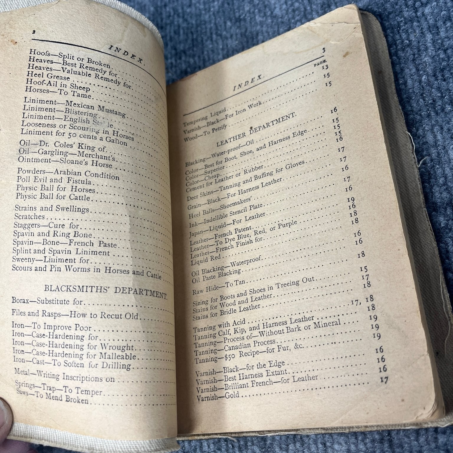 Dr. Chase’s Recipes Vintage Antique 1800s Home Farm Medicine Book