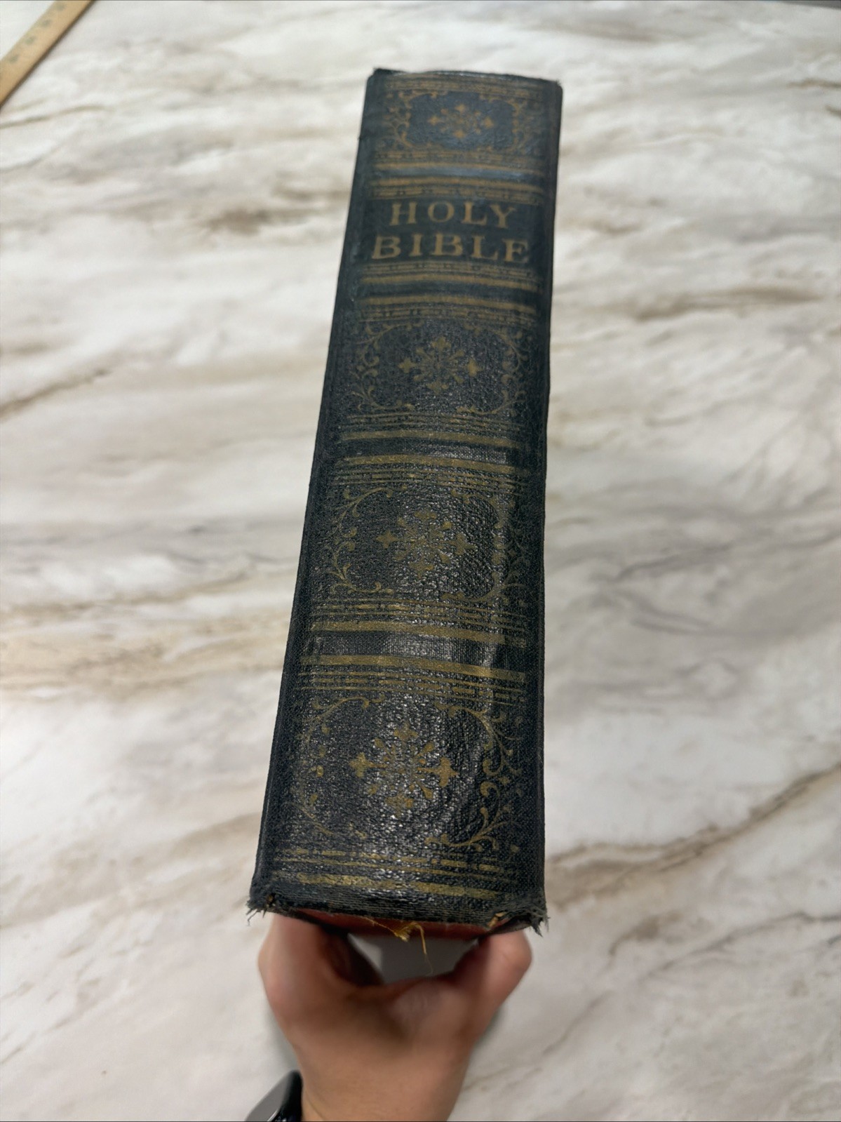 Holy Bible Vintage Holman Large 20th Century Edition 1930’s 1940’s Antique Book