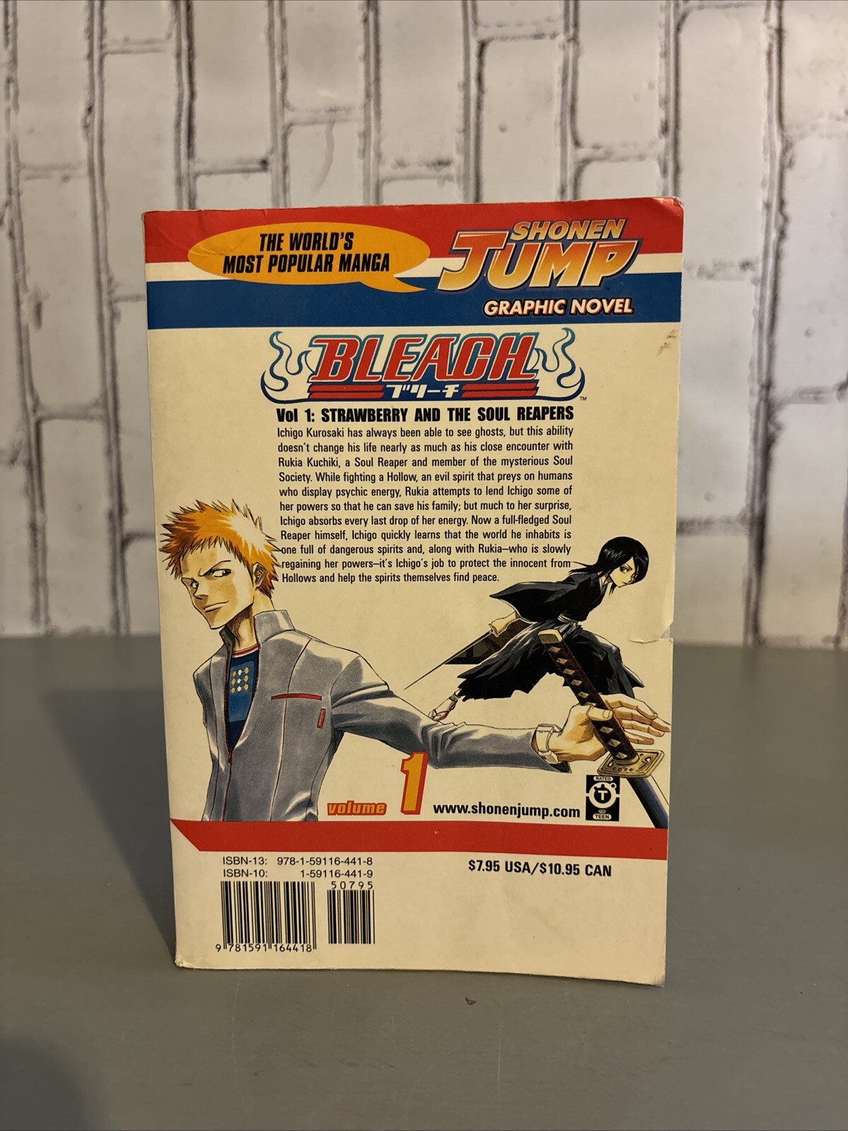 Bleach Volume 1 Paperback Tite Kubo Shonen Jump Manga