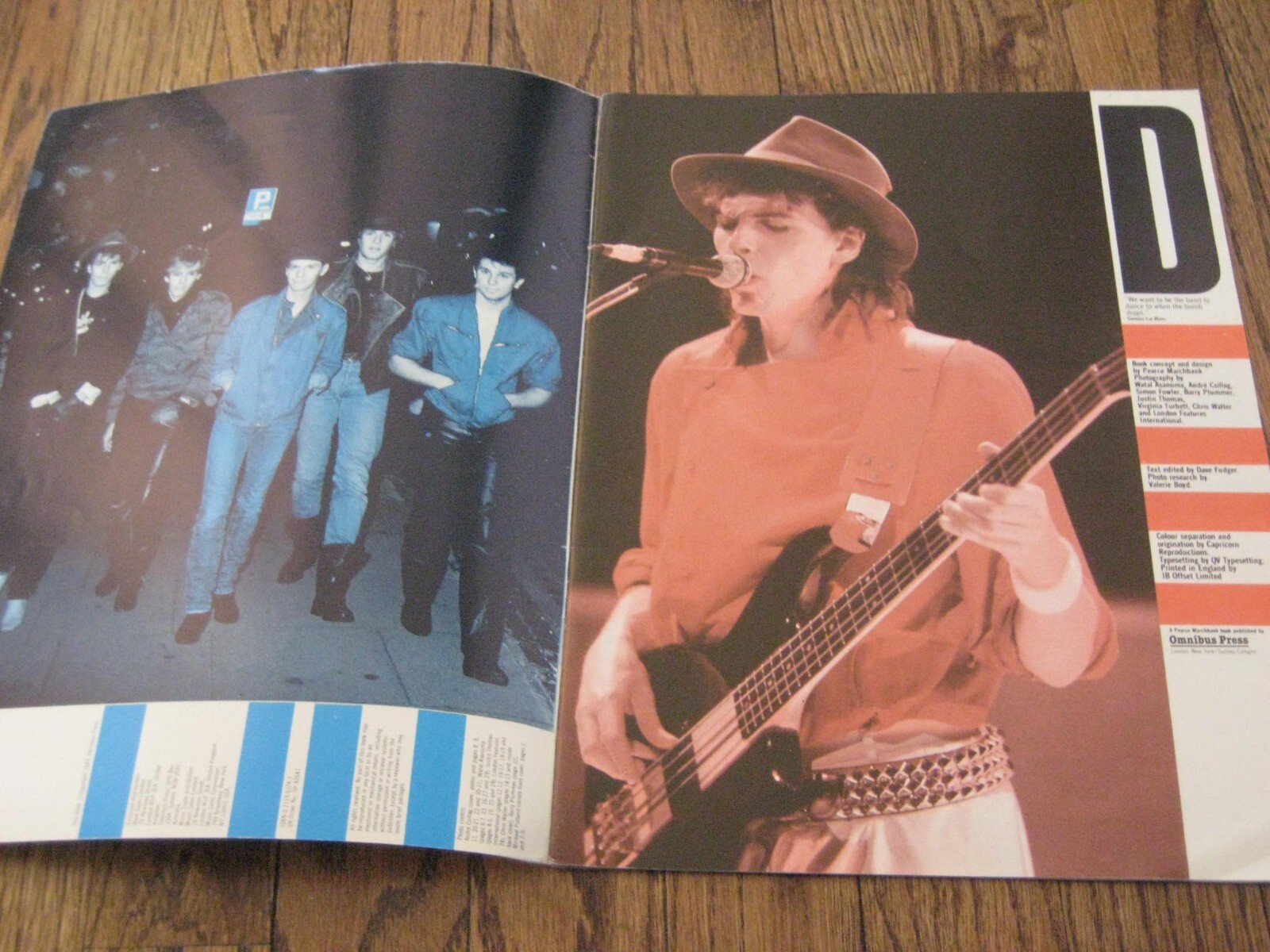 Duran Duran Book In Their Own Words 32 pages.