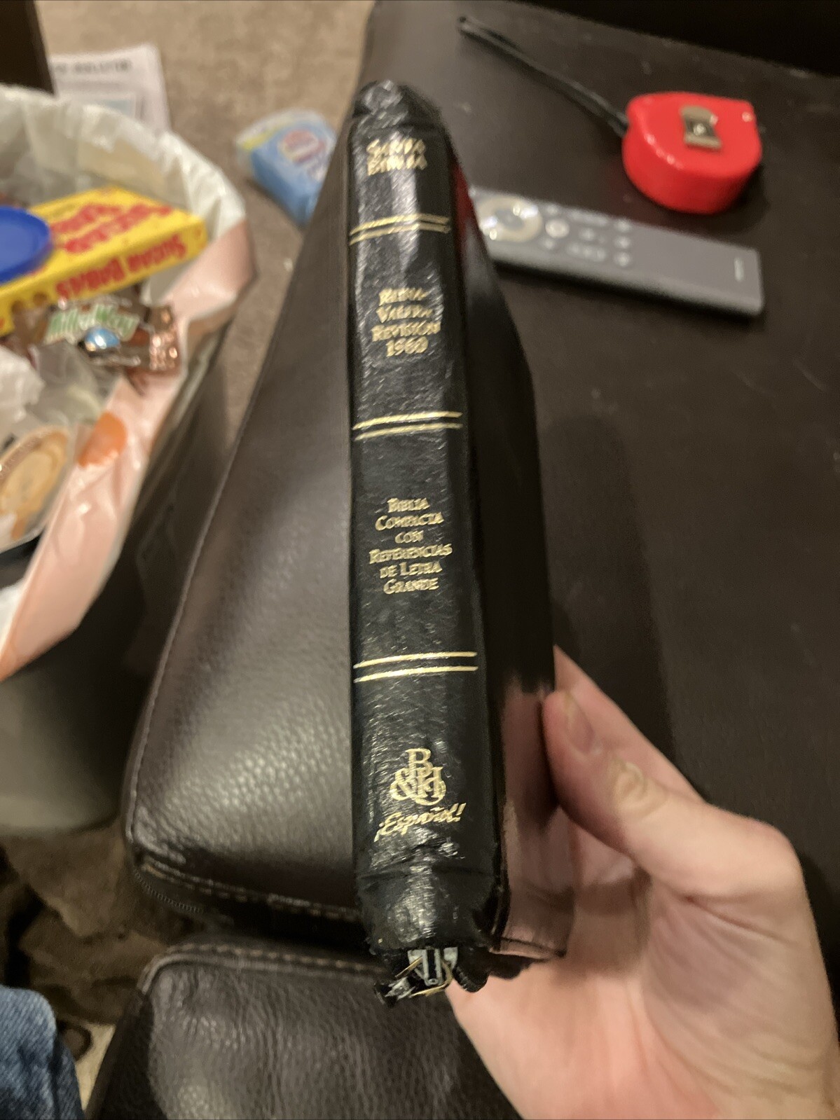 RVR 1960 Biblia Compacta Letra Grande con Referencias bonded leather 2001