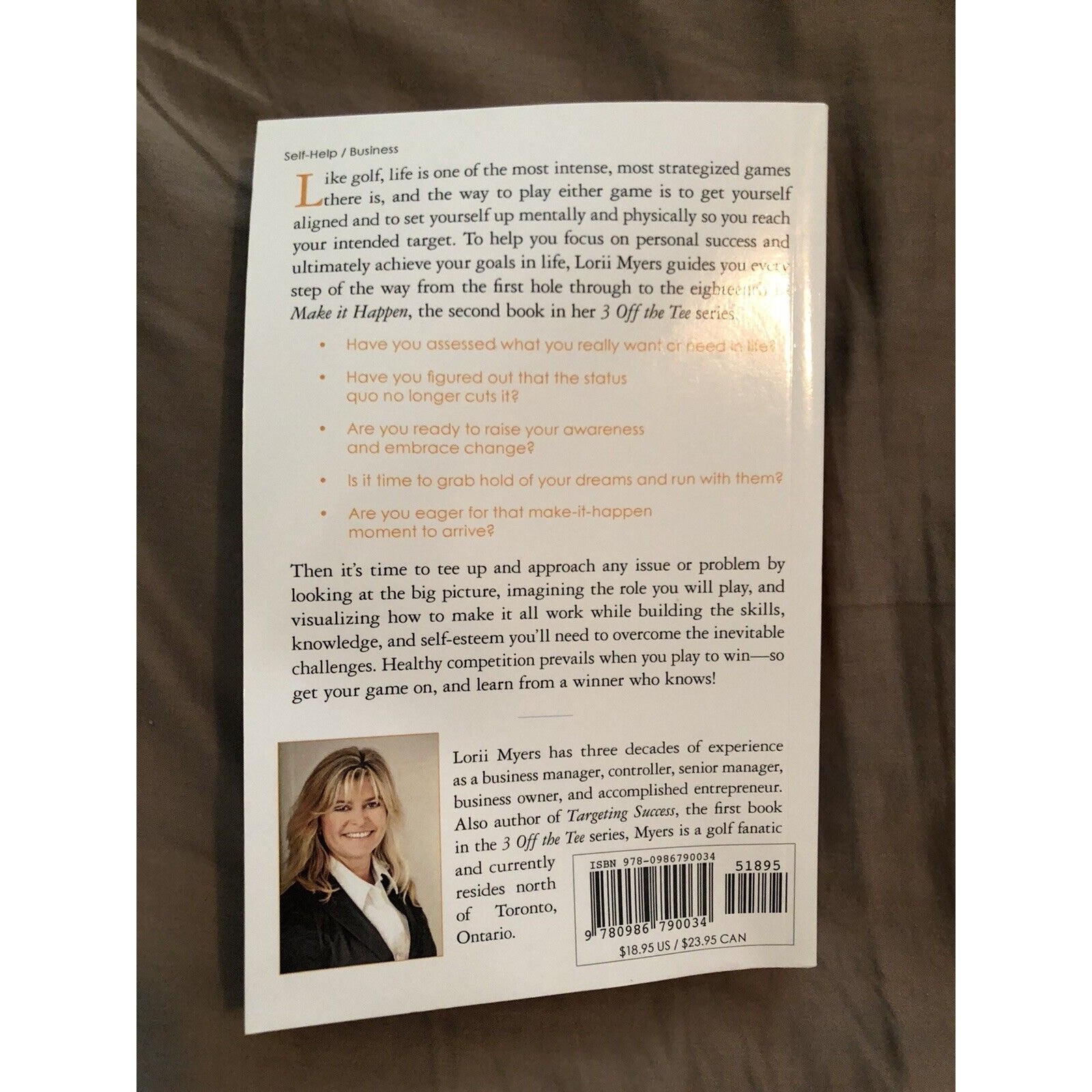 3 Off the Tee : Make It Happen: A Healthy, Competitive Approach to Achieving…