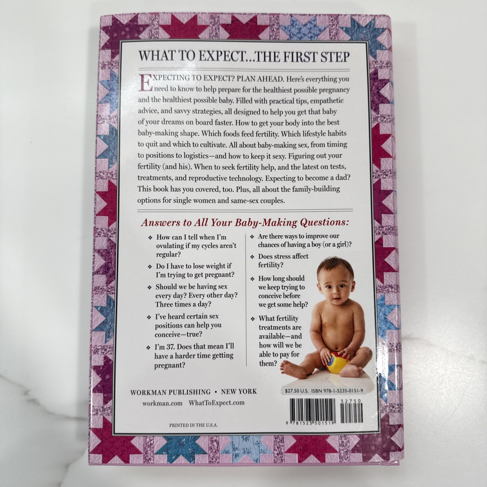 What to Expect Before You’re Expecting 2nd Edition Heidi Murkoff 2017 Hardcover