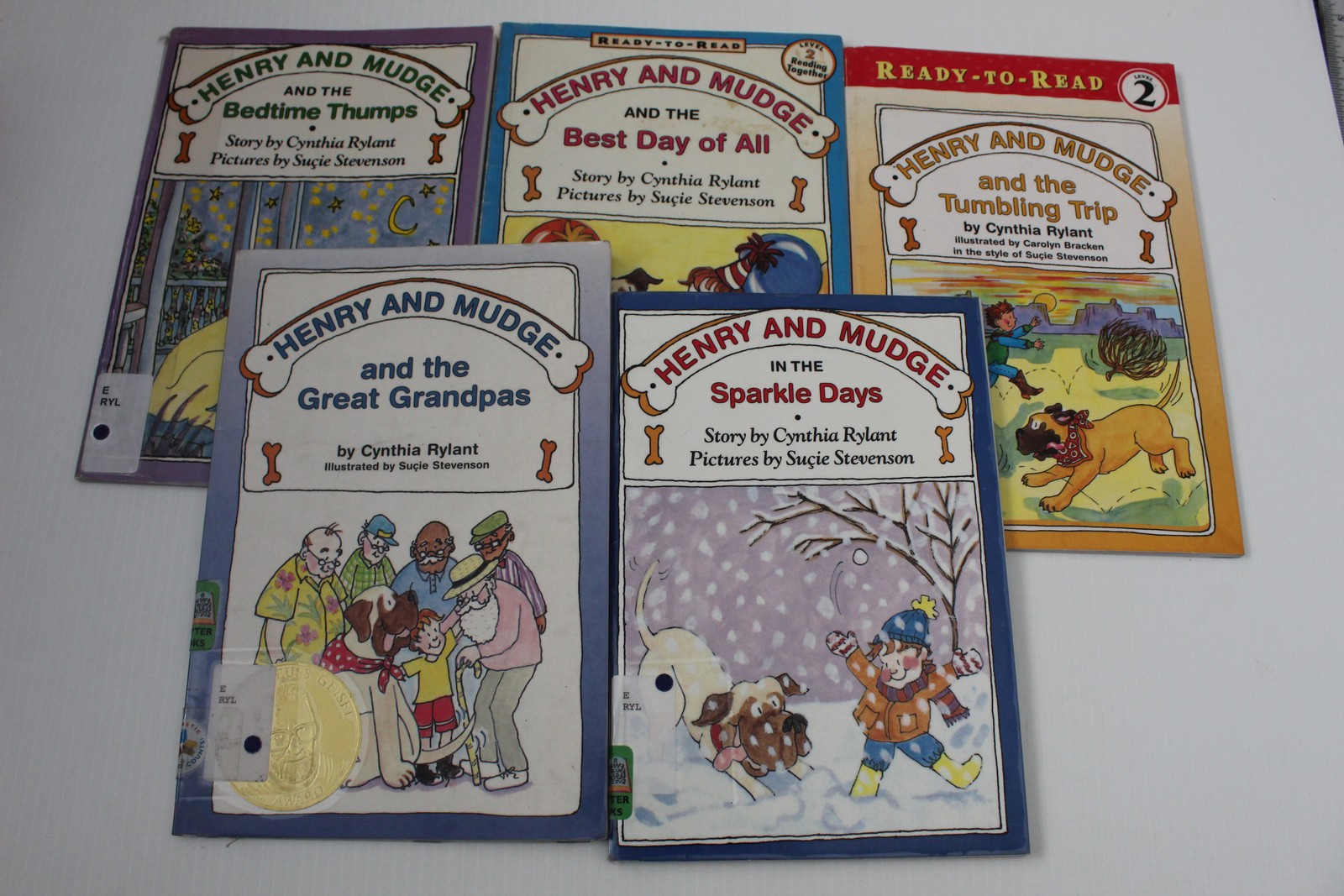 Henry and Mudge 5-Book Lot Cynthia Rylant Ready-to-Read Children’s Early Reader