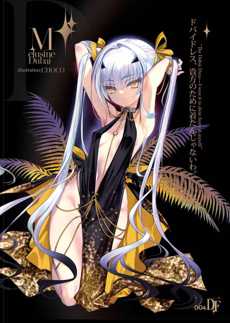 C105 c104 chocolate shop fgo Melusine Dubaifix art book 3 set fate grand order