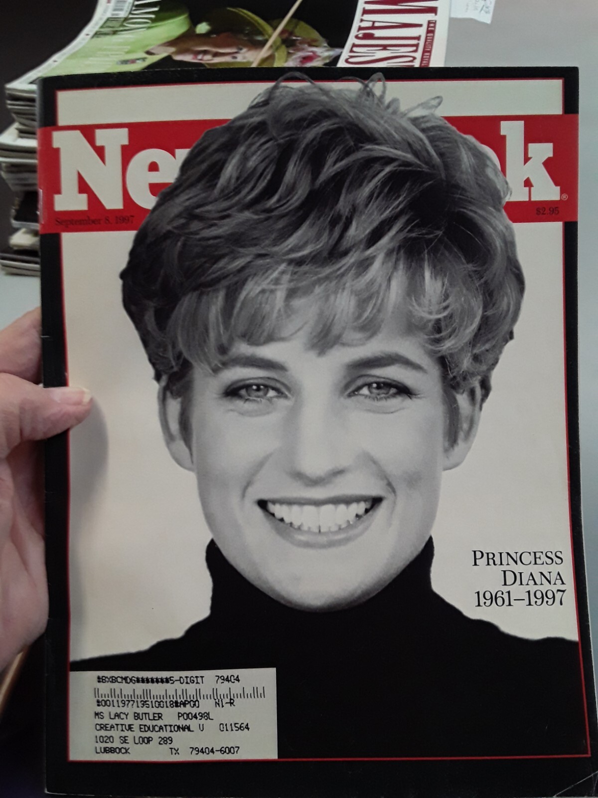 Princess Diana magazine bundle 1997 4 titles death tributes memorials G+ 240229