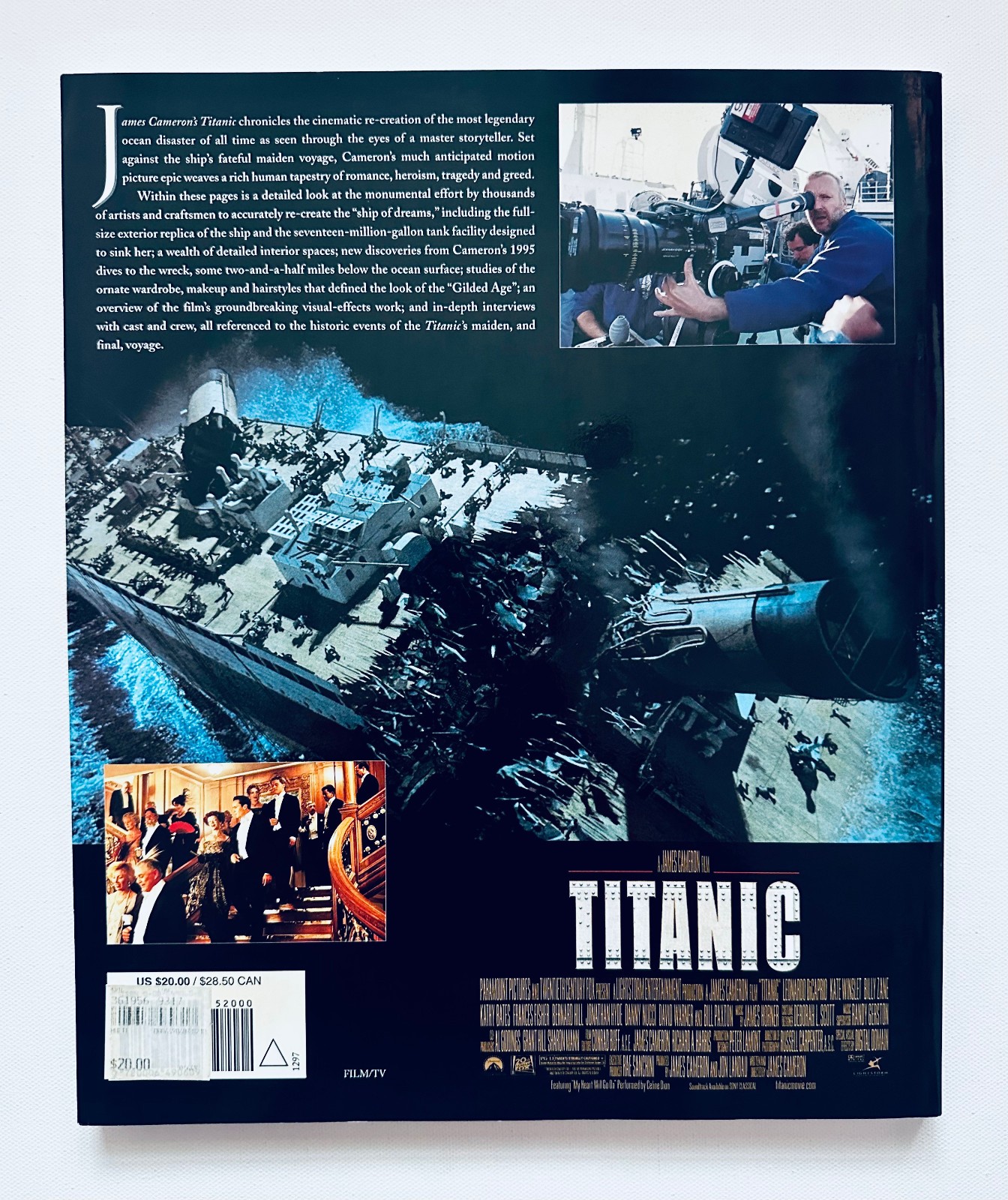 James Cameron’s Titanic Ed W. Marsh PB 1997 Illustrated Making‑Of Film Book