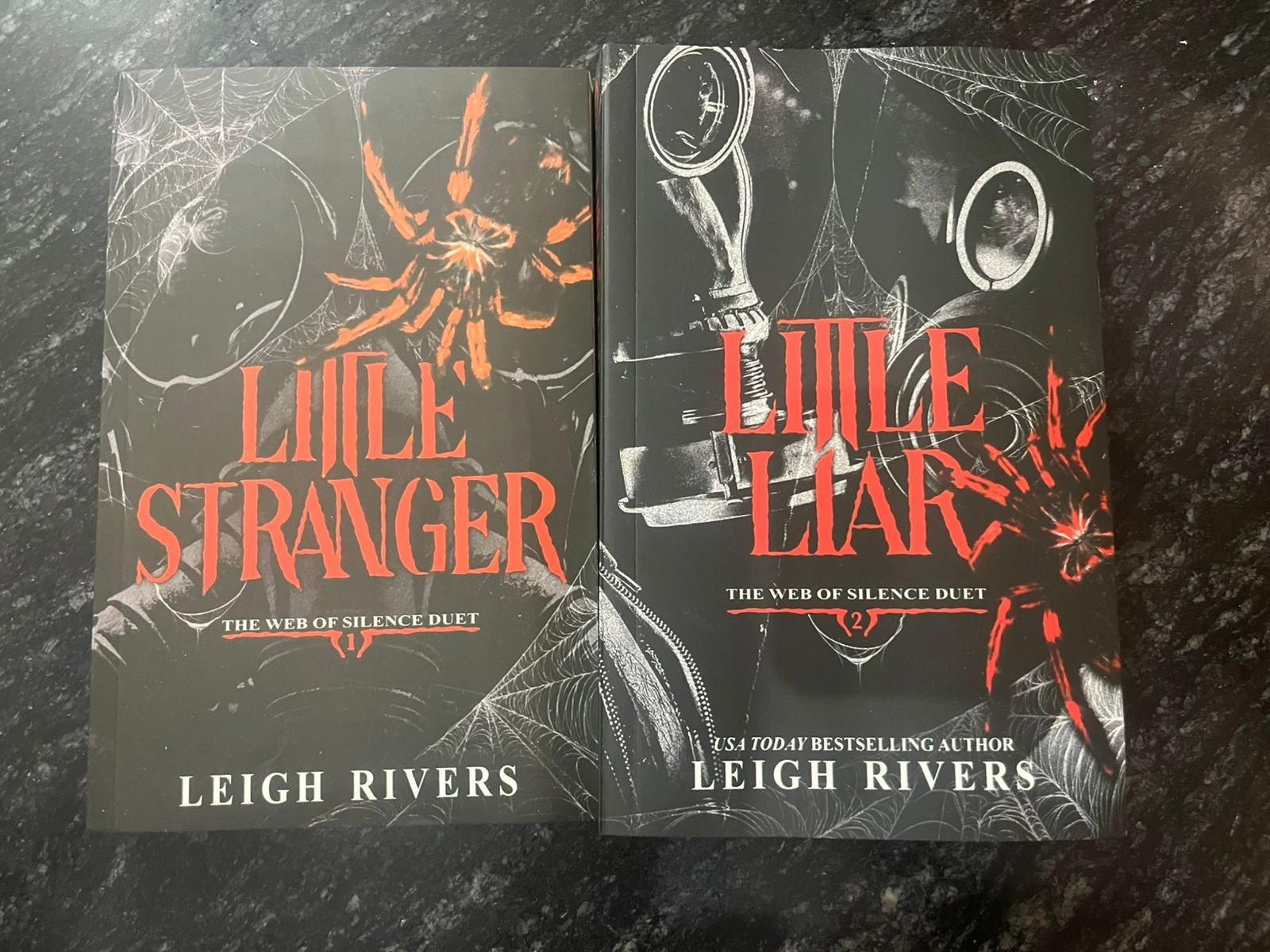 2 Books set Little Stranger and Little Liar by Leigh paperback FREE SHIPP