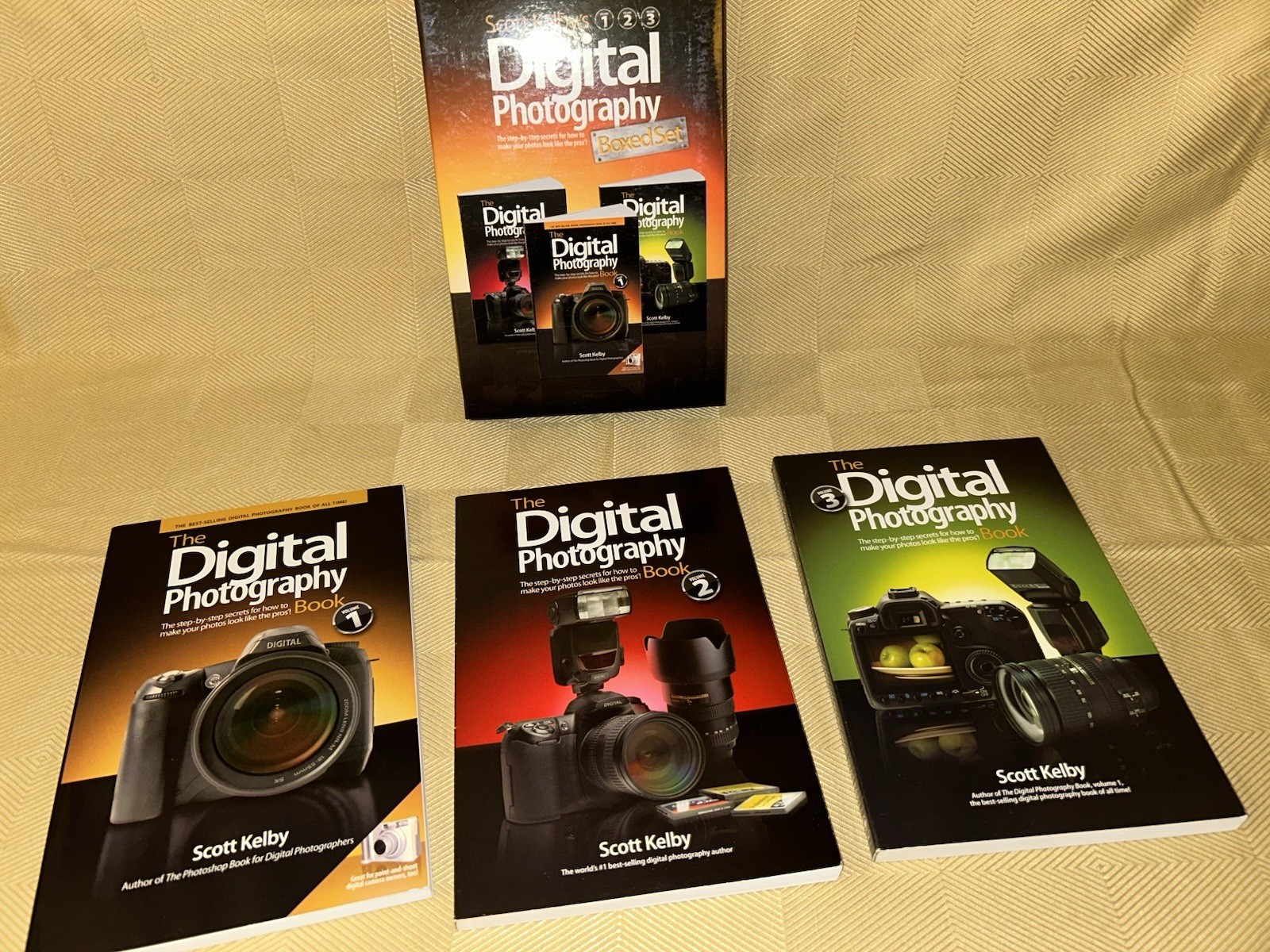 Scott Kelly’s Digital Photography Boxed Set Volumes 1, 2, 3 Excellent+++ Cond.