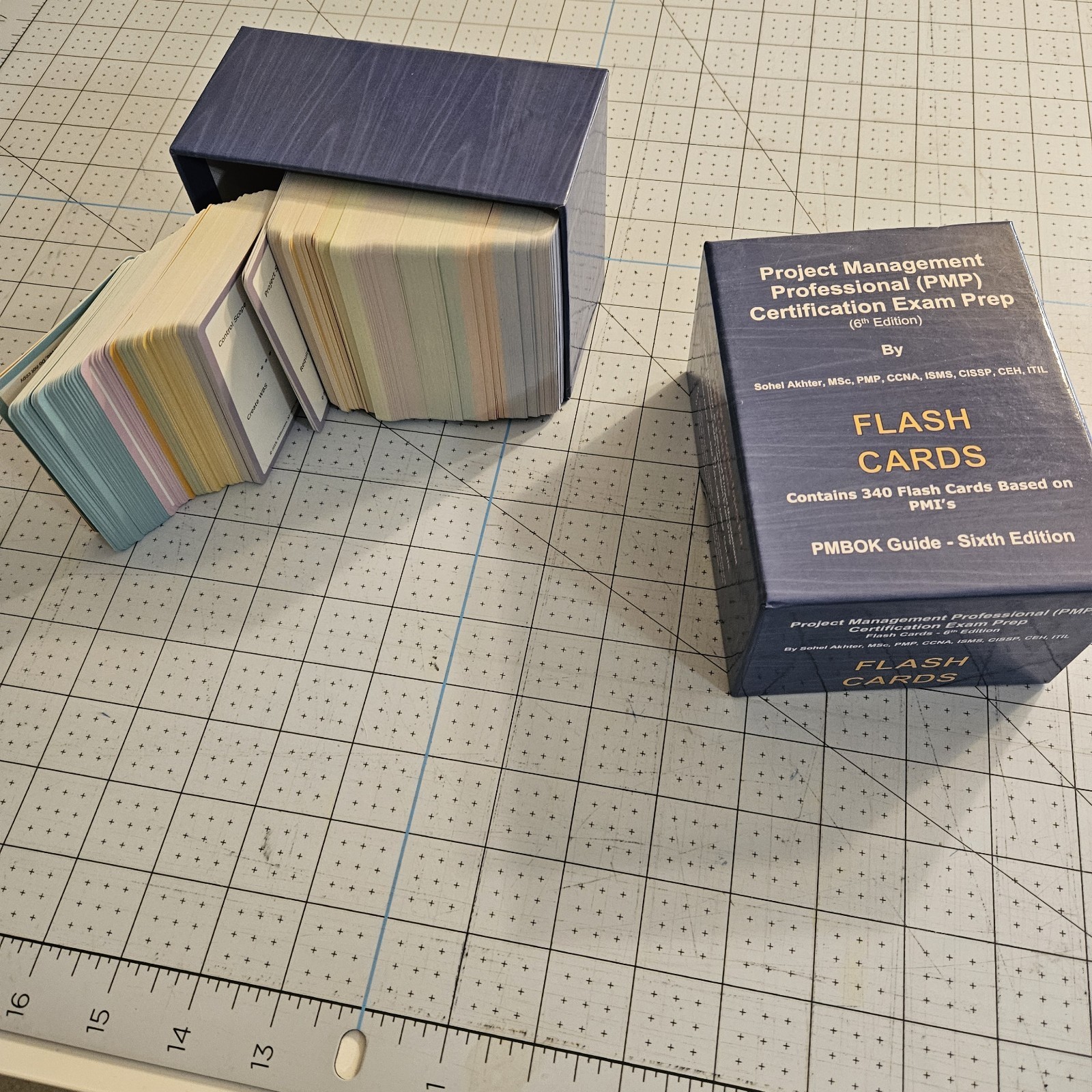 PMP Flash Cards by Sohel Akhter (2015, Cards,Flash Cards)