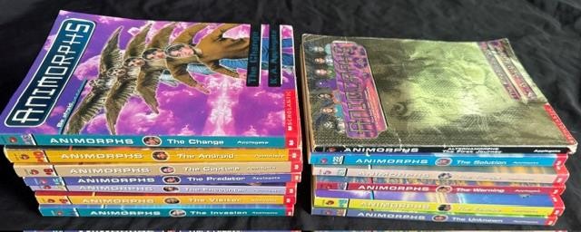13 ANIMORPHS CHILDREN BOOK Applegate kids LOT Set vintage 22 21 16 15 13 10 6 5