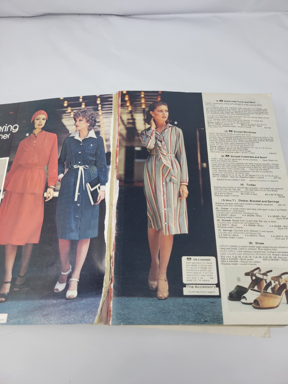 Vintage Sears Roebuck catalog book Spring Summer 1977 fashion household tools