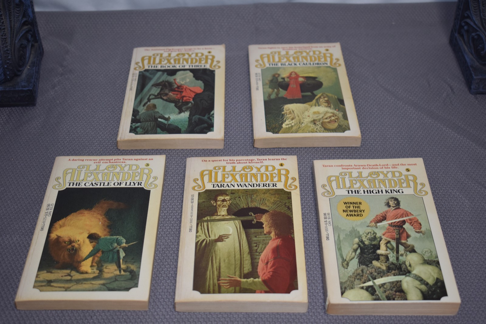Chronicles of Prydain series/set Lloyd Alexander (1st Edition MMPB/Varied Print)
