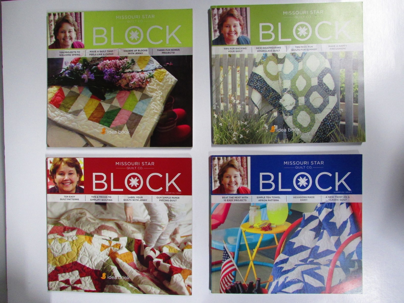 Missouri Star Quilt Co., Vol. 1/ issue 1,2,3,4