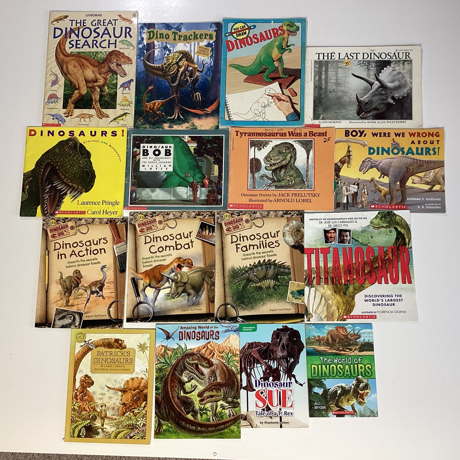 Dinosaur Informational Educational 2nd 3rd 4th Grade 16 Children’s Book Lot