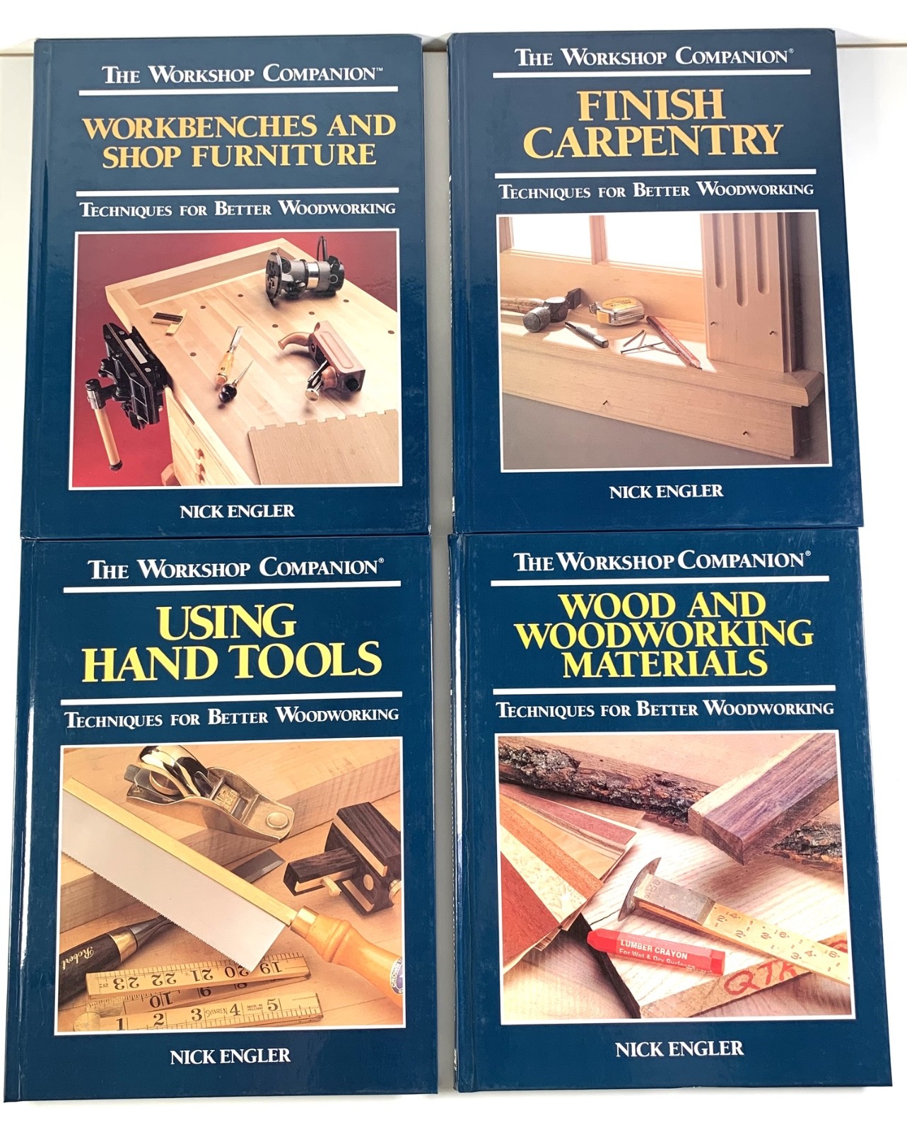 Lot of 19 The Workshop Companion Techniques for Better Woodworking Books Engler