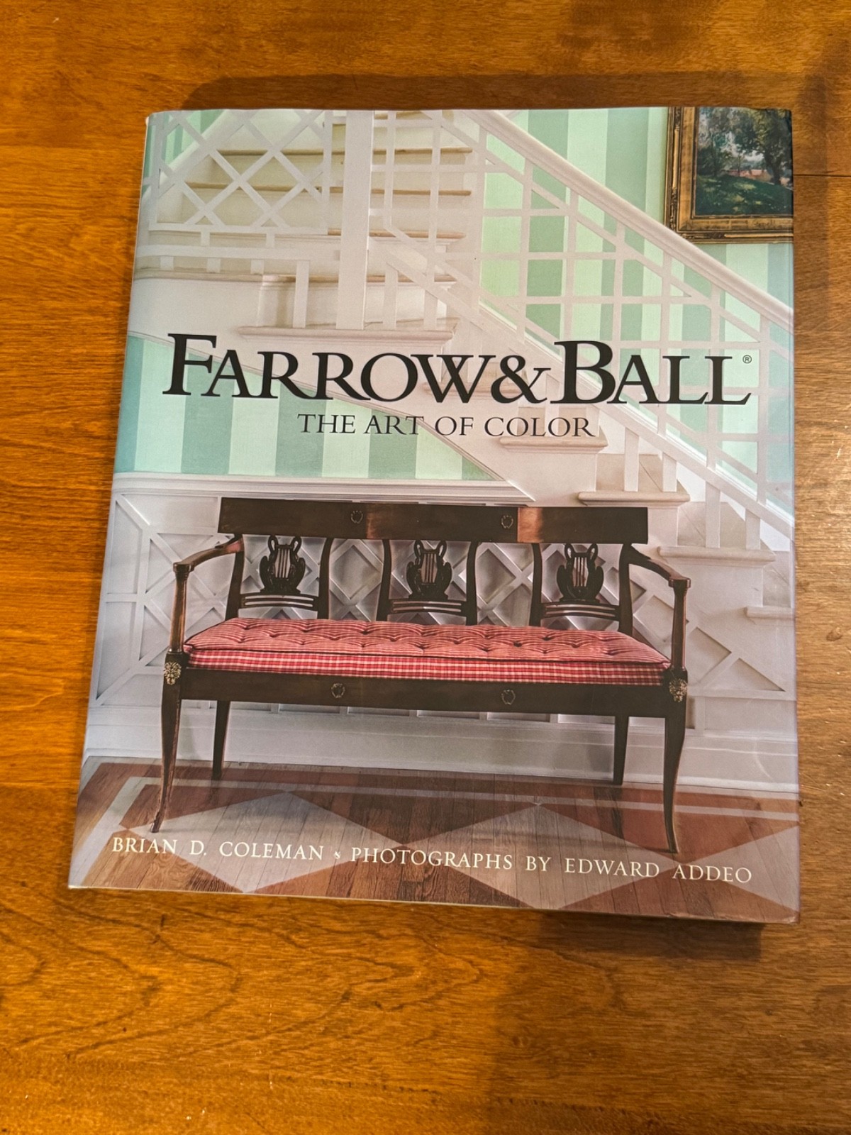 Farrow & Ball The Art of Color Brian D. Coleman Hardcover Large 12.25″x10 2007