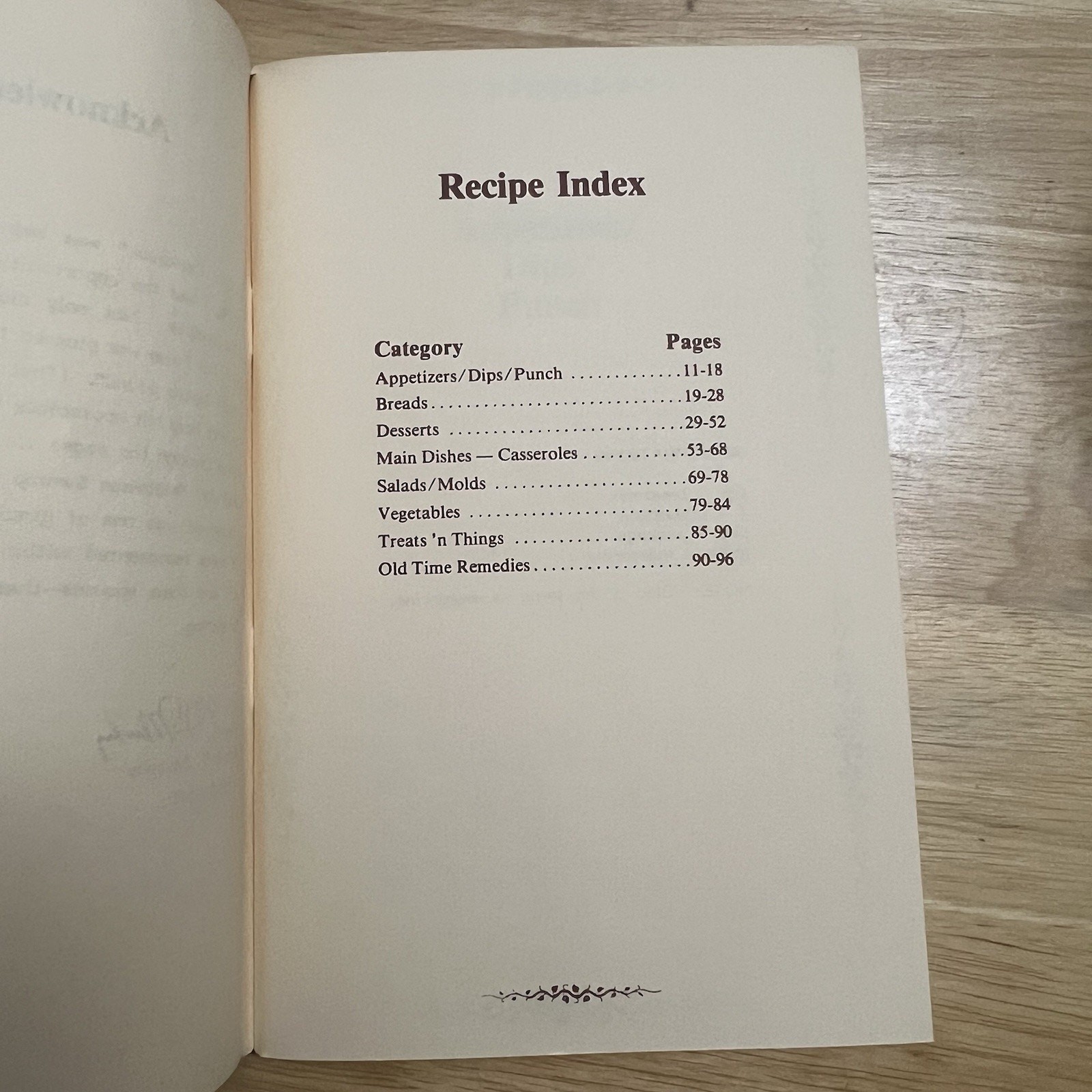Vintage Our Cookbook From Libertyville Federal Paperback 1984