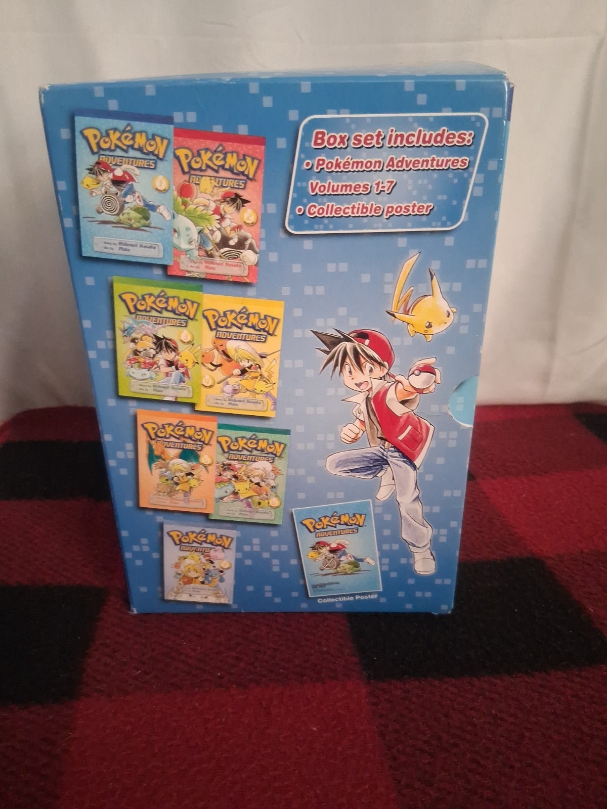 Pokemon Adventures Red & Blue Box Set (Set Includes Vols. 1-7)