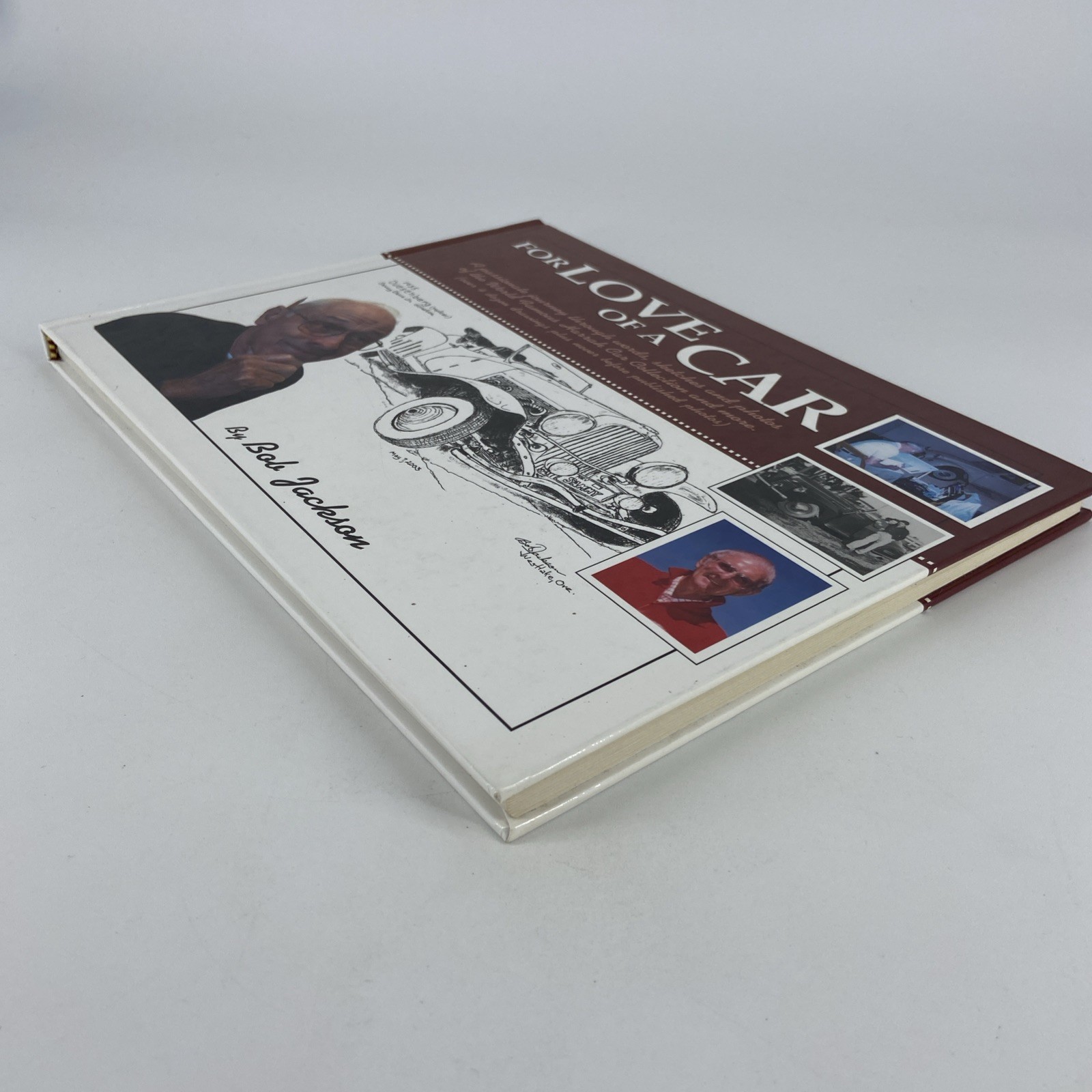 For Love of a Car Harrah Collection Bob Jackson Signed Coffee Table Book HC