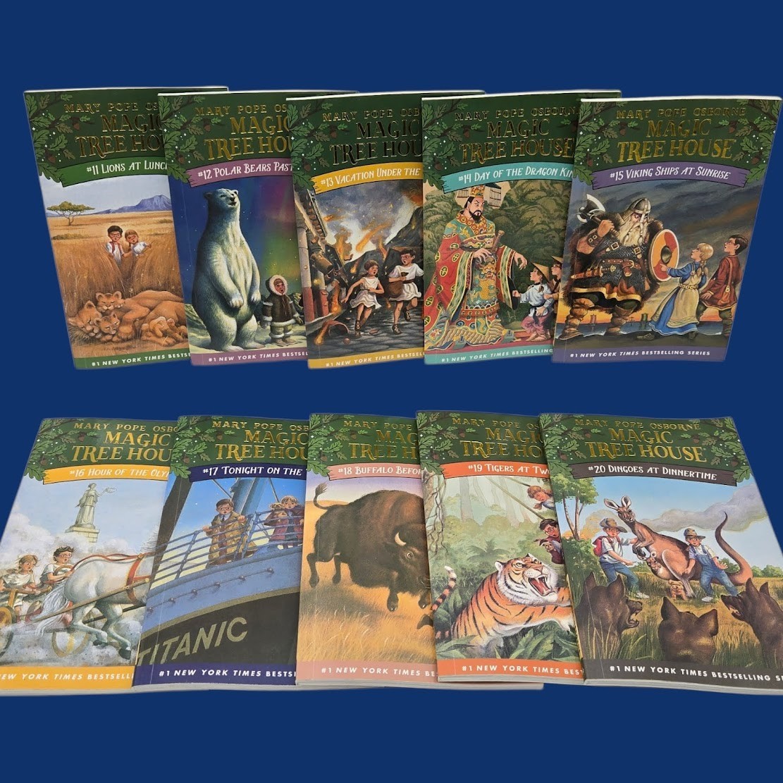 Set 5A: Magic Tree House A Library of Books 1-28 – Mary Pope Osborne Collection