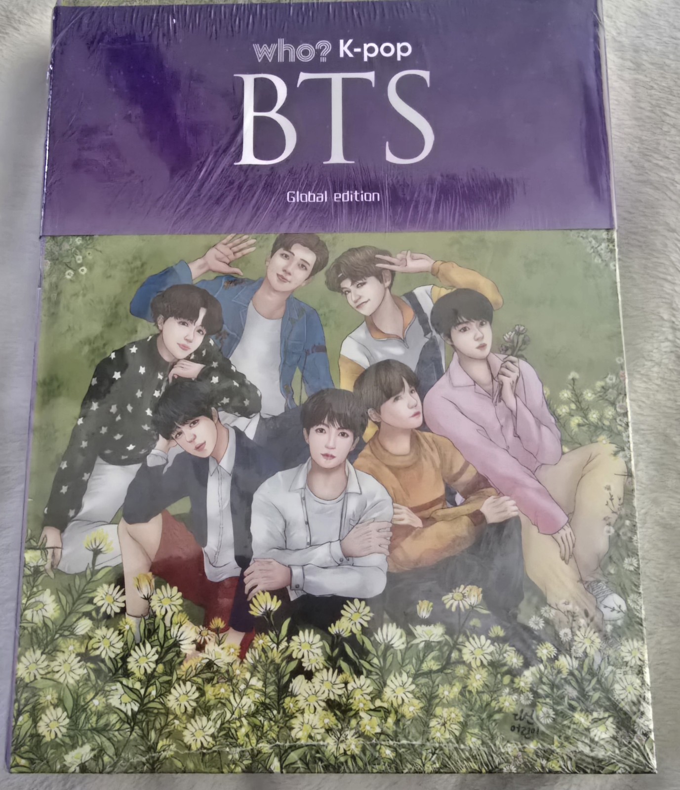 Who? K-POP BTS Global Edition Korean & English Version 2 Books Set USA Seller